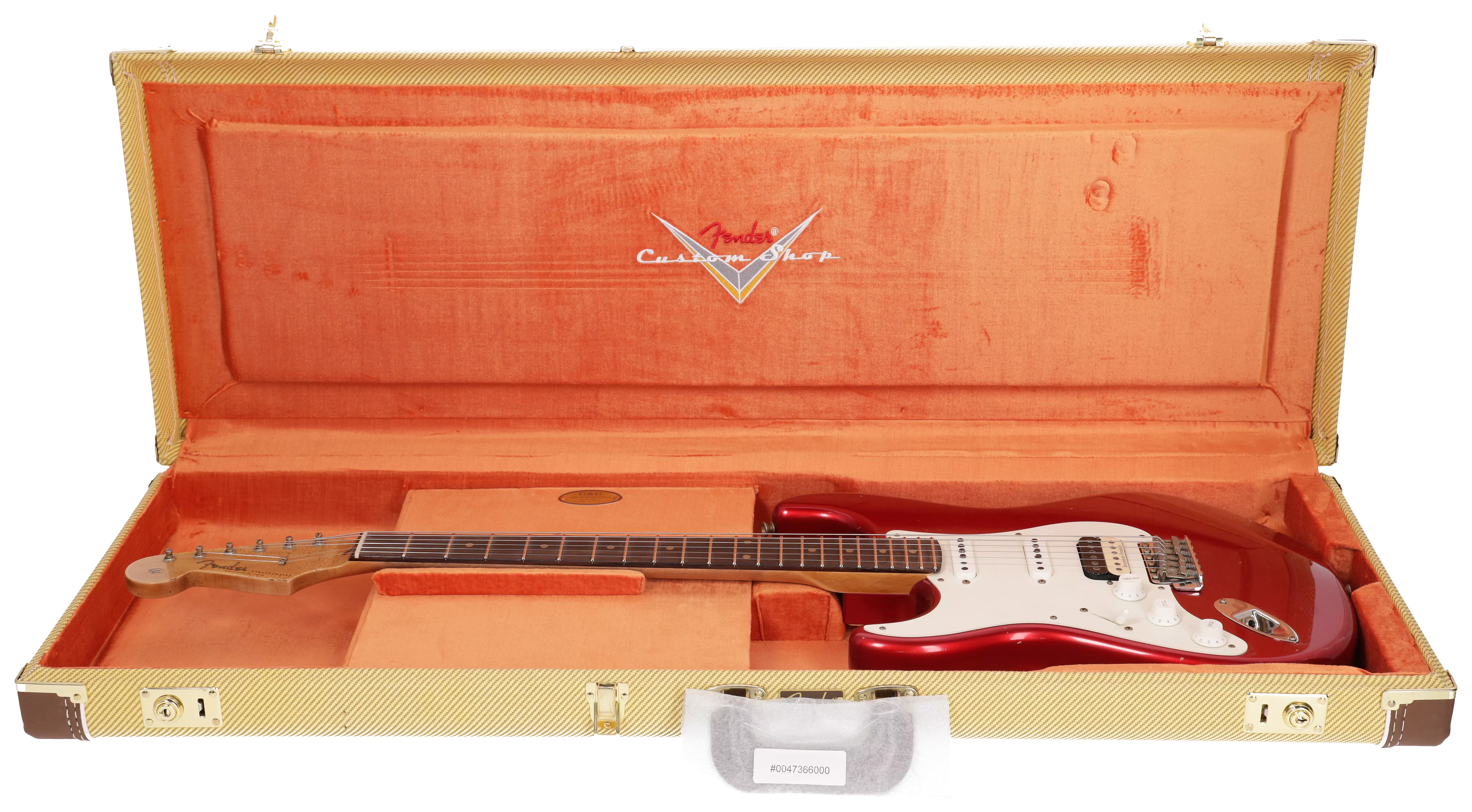Fender Custom Shop 1959 Stratocaster Dealer Select JRN LH HSS RW CAR #1 16