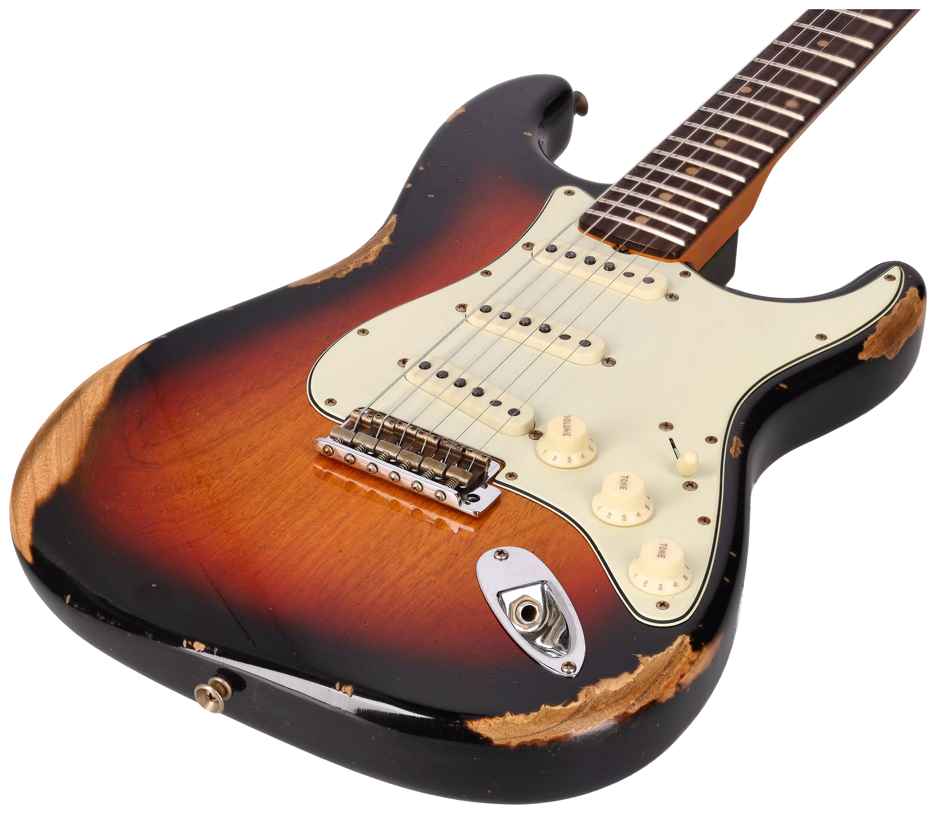 Fender LTD Custom Shop Roasted 62 Stratocaster Heavy Relic Faded Aged 3-Color Sunburst #1 7