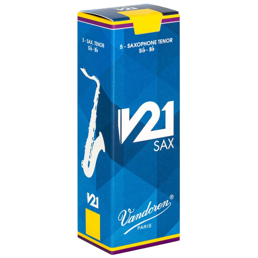 Vandoren - Vandoren V21 Tenorsaxophonblätter Stärke 3,5 5er Pack