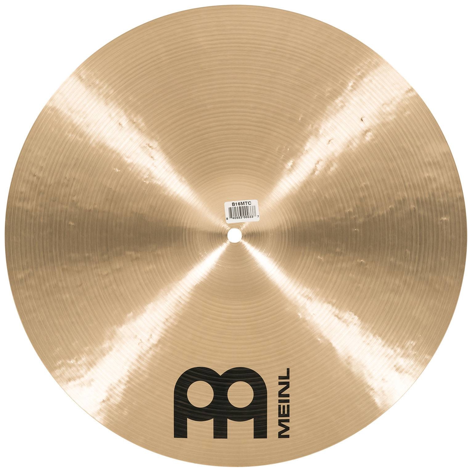Meinl Cymbals - Meinl Cymbals B16MTC - 16 Byzance Traditional Medium Thin Crash - 3