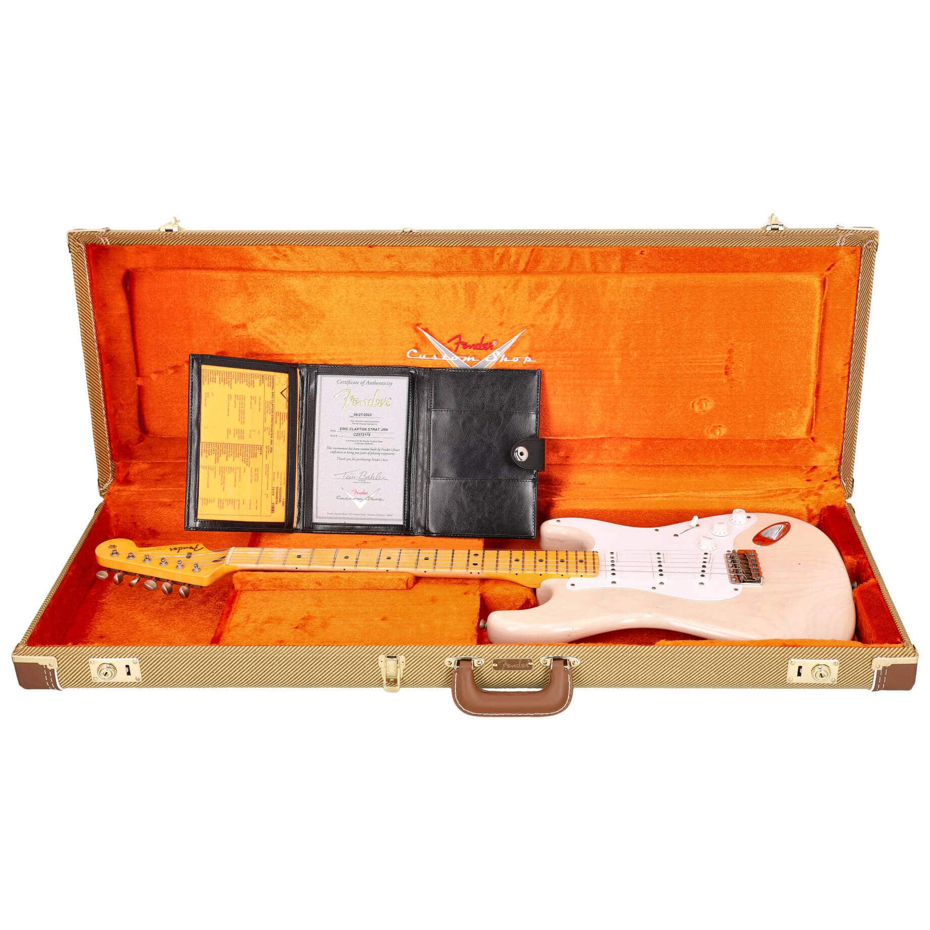 Fender Custom Shop Eric Clapton Stratocaster JRN Relic AWBL 14