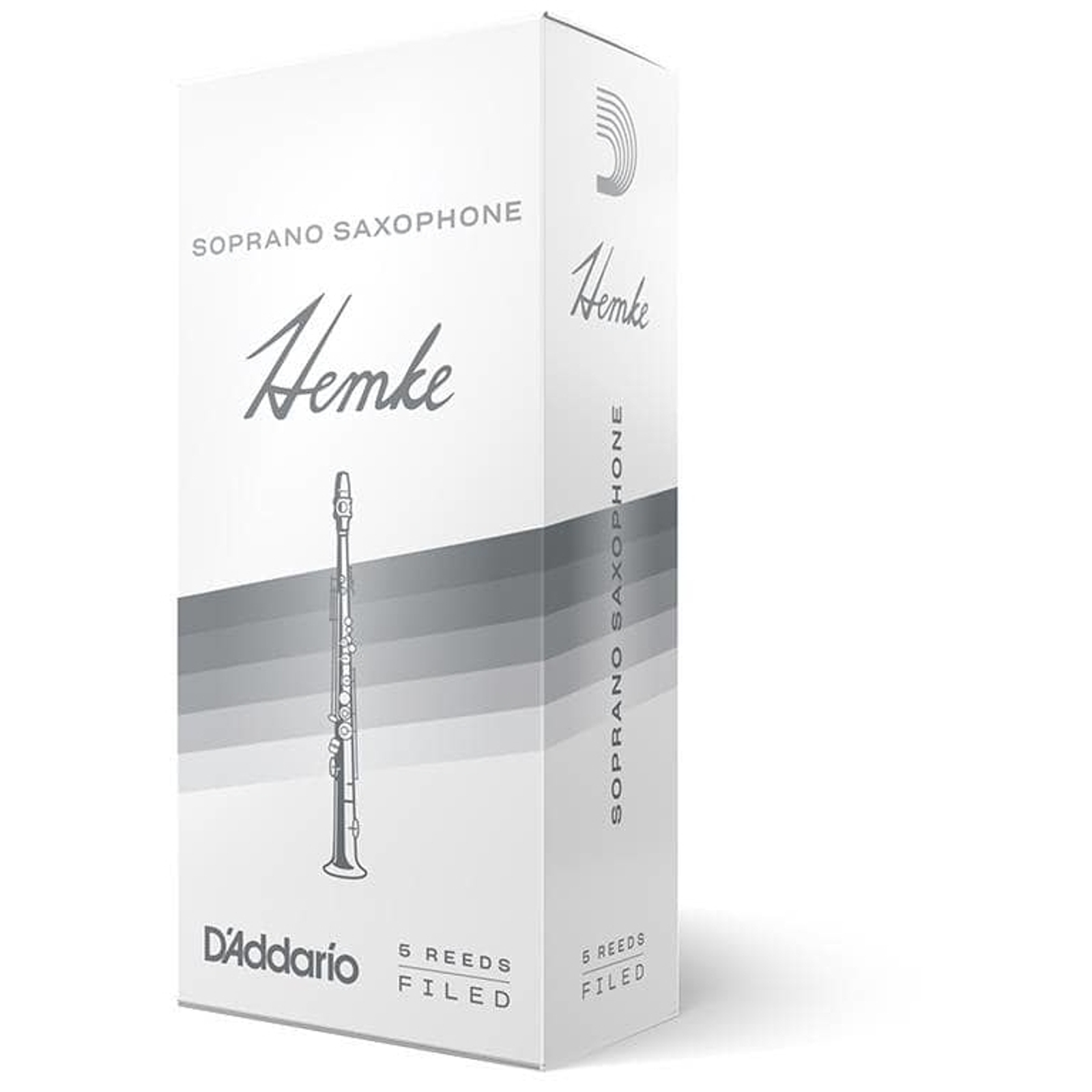 D’Addario Woodwinds Hemke - Sopran Saxophone 3,0 - 5er Pack - Blätter