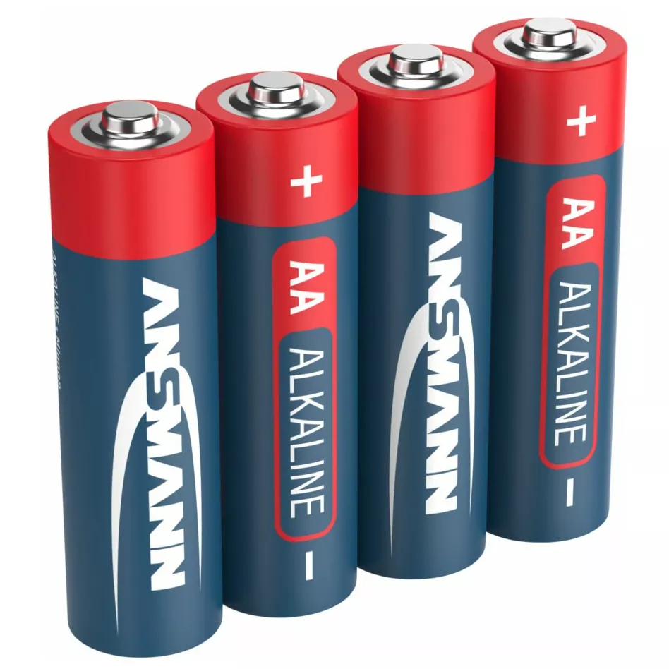 Ansmann Alkaline Batterie Mignon AA / LR6 4er Papierblister 5