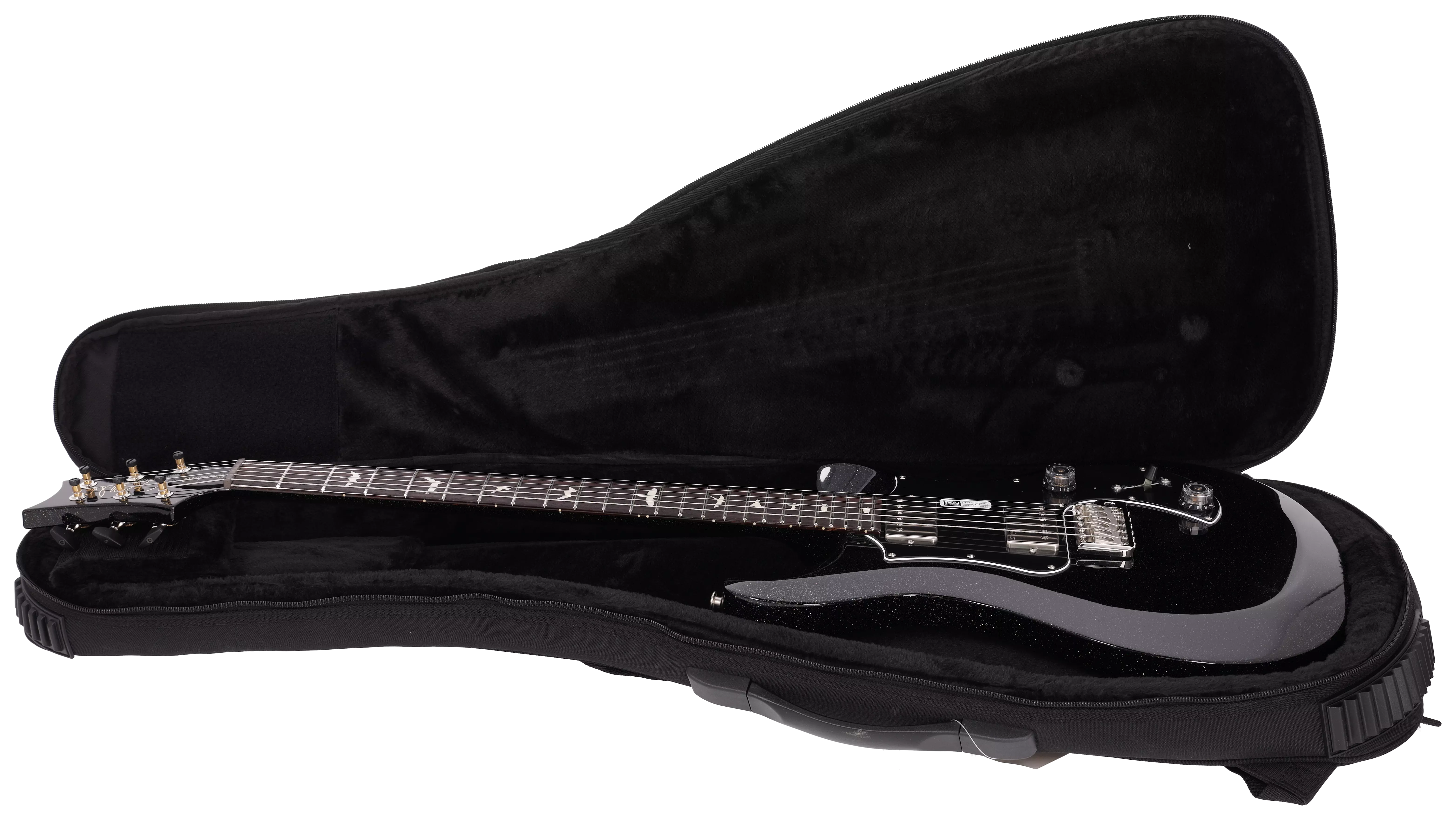 PRS S2 Standard 24 Black Rainbow Holoflake 16