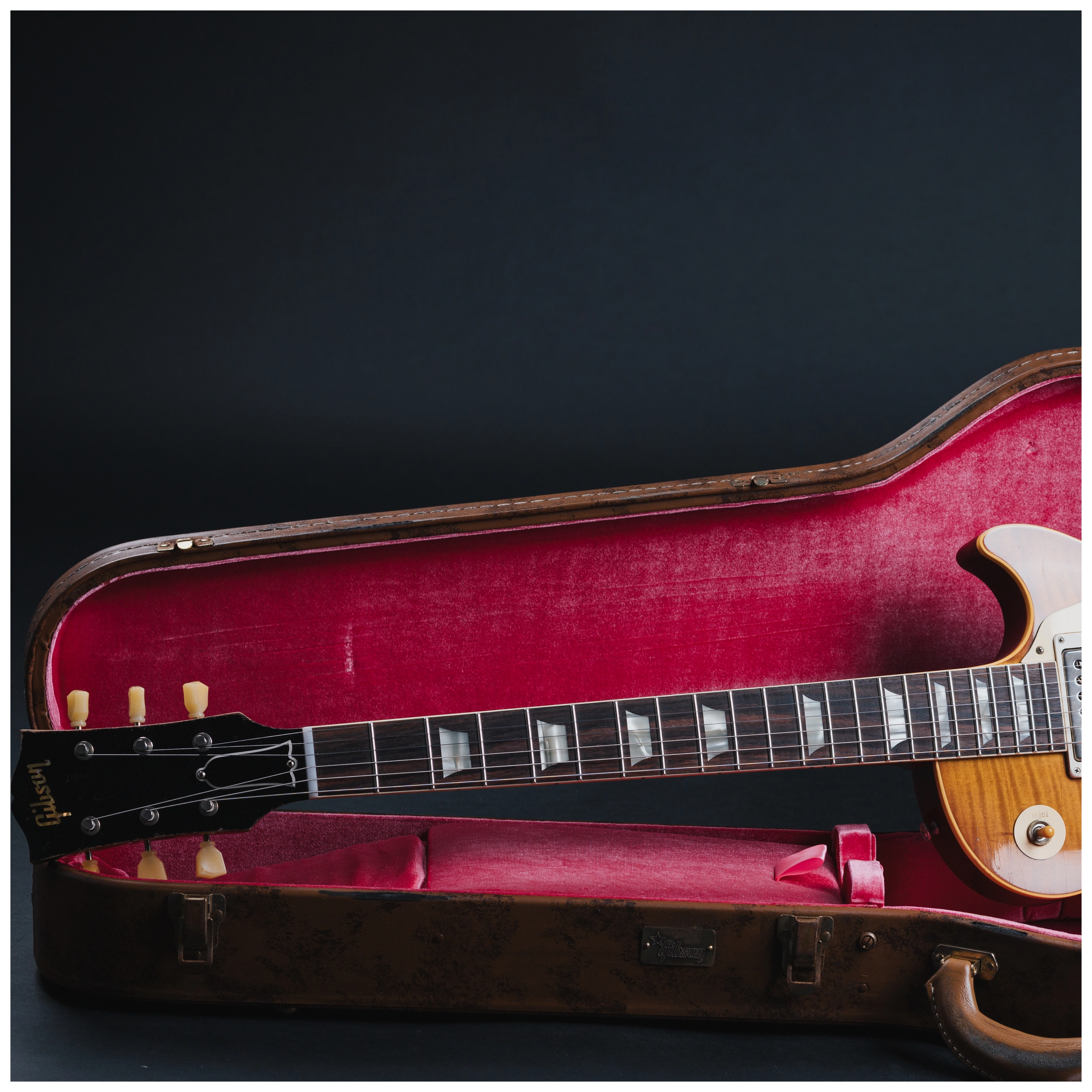 Gibson 1959 Les Paul Standard Reissue Murphy Lab Heavy Aged Golden Poppy Burst #943461 40