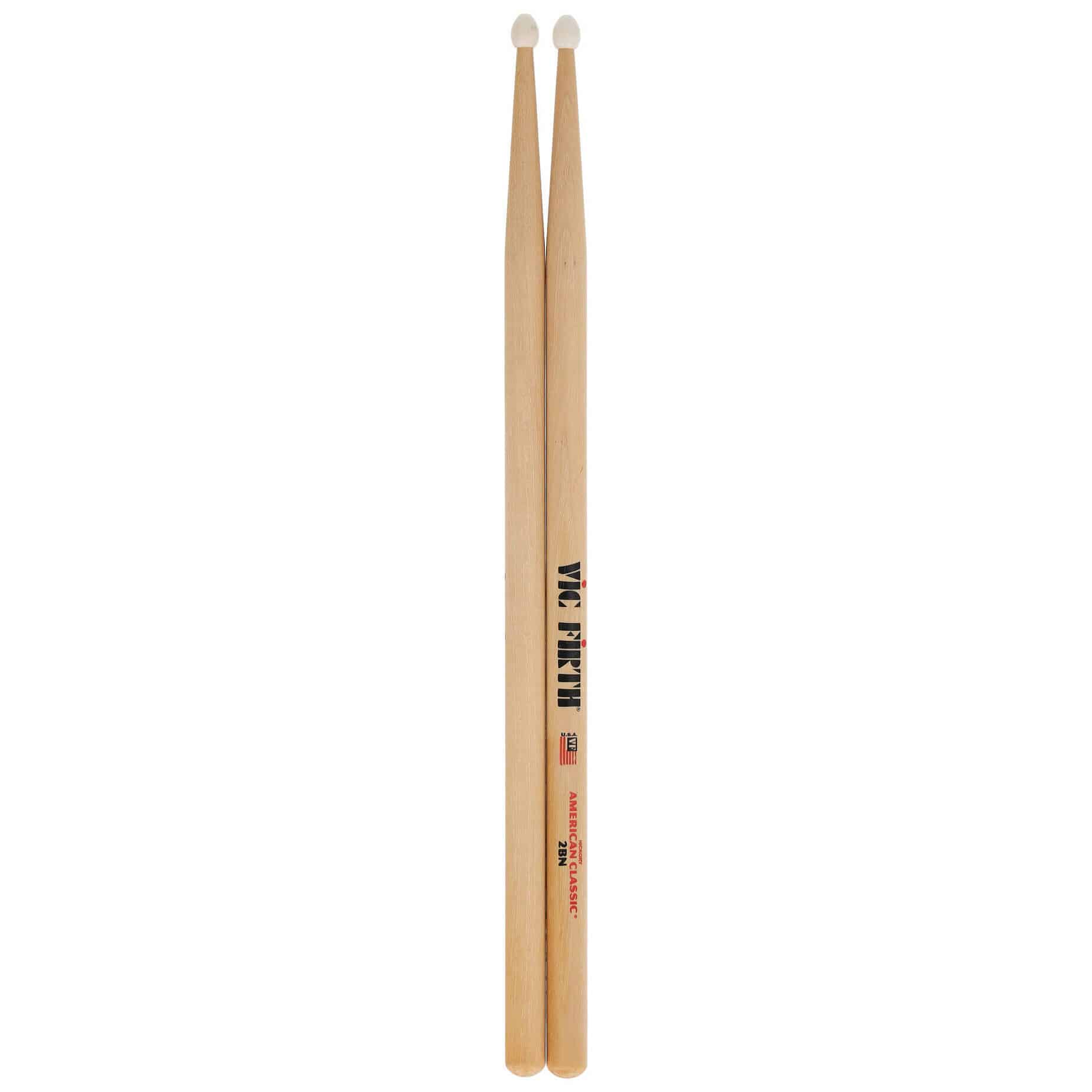 Vic Firth 2BN - American Classic - Hickory - Nylon Tip