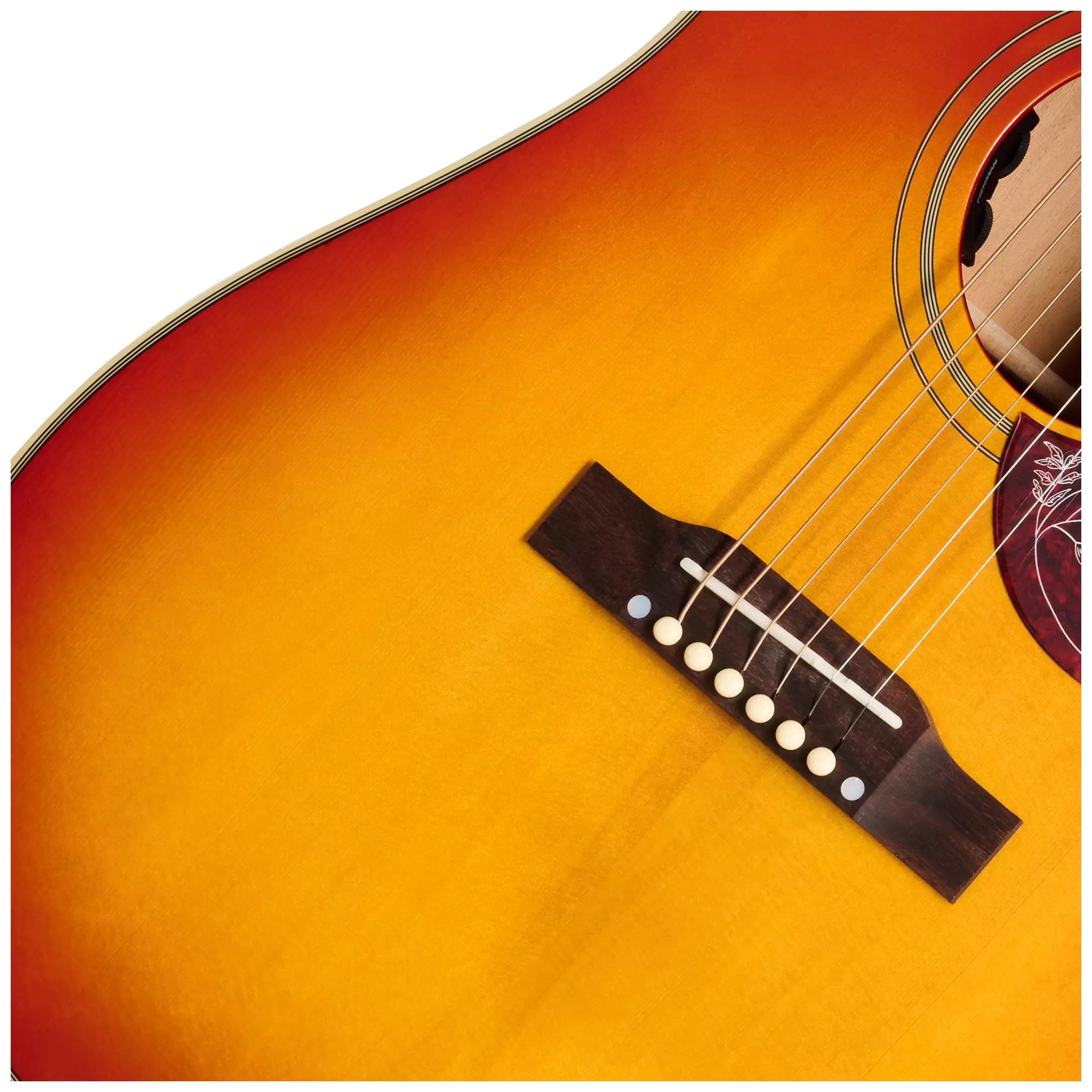 Epiphone Hummingbird Standard EC Cherry Sunburst 7