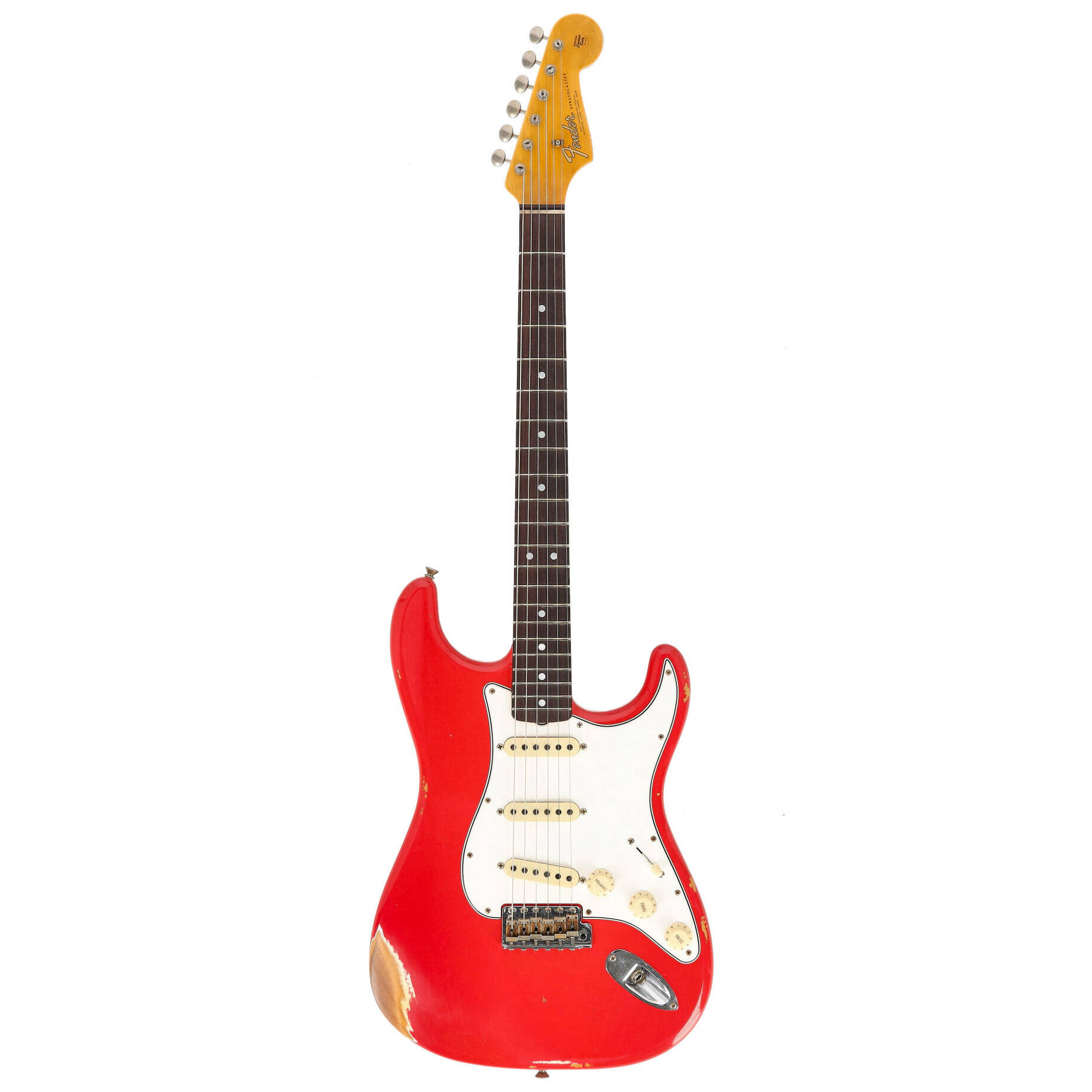 Fender LTD Custom Shop Late 64 Stratocaster Relic Aged Fiesta Red