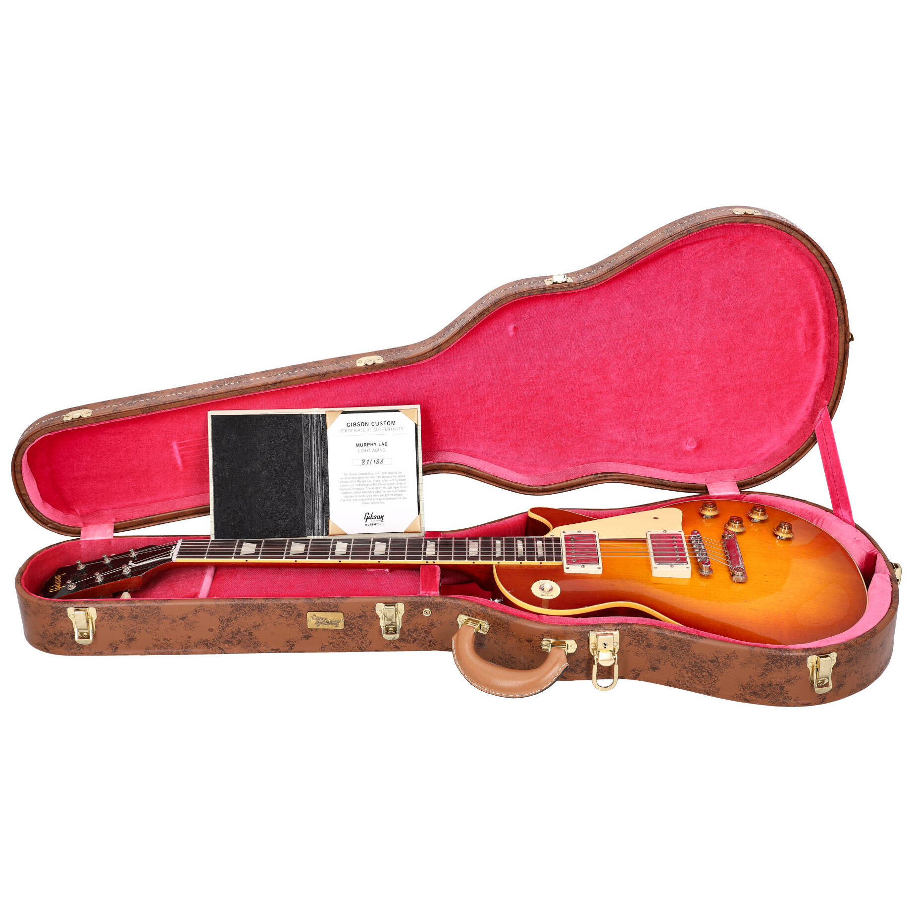 Gibson 1958 Les Paul Standard Iced Tea Burst Light Aged Murphy Lab Session Select #4 14
