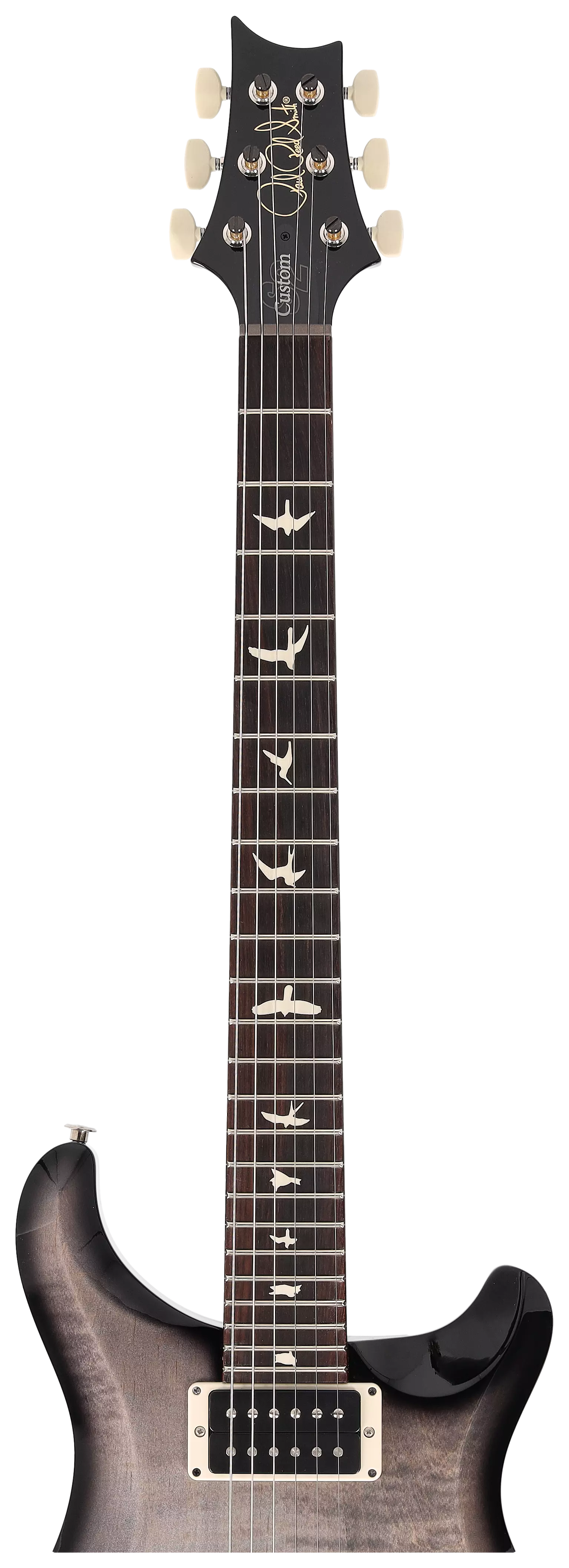 PRS S2 Custom 24 Faded Gray Black Burst 9