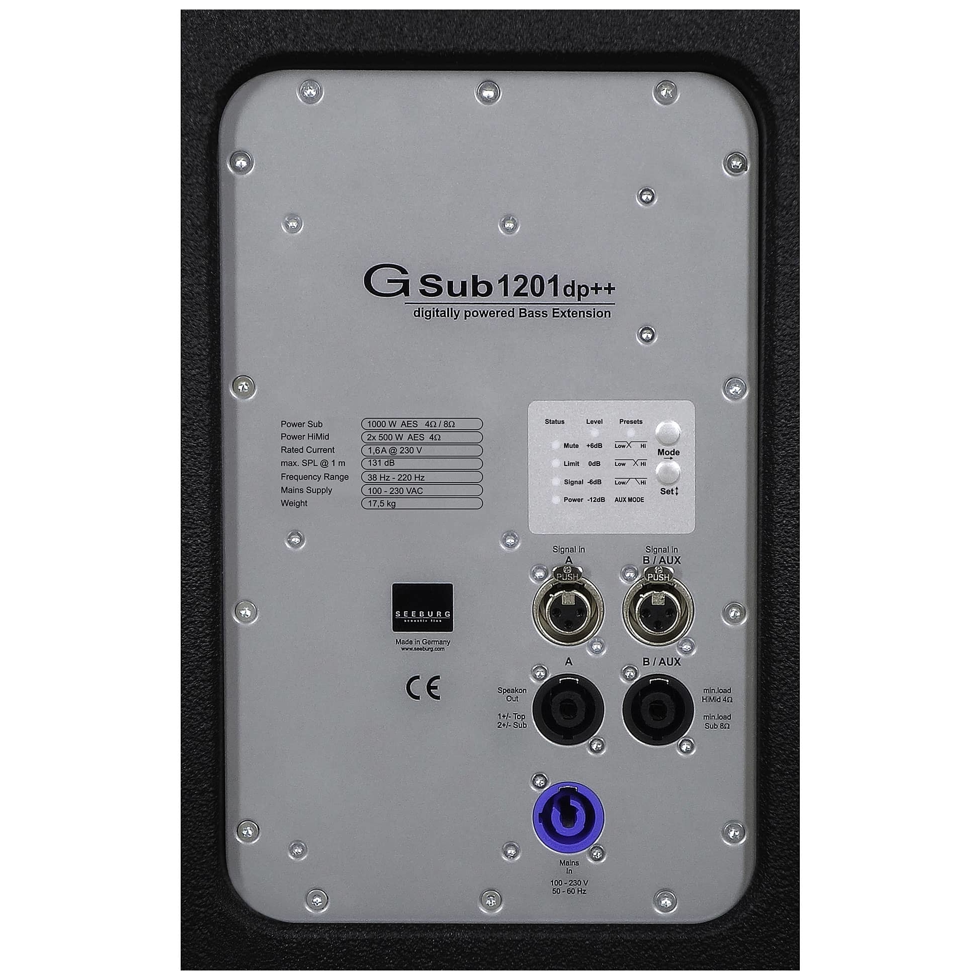 Seeburg Acoustic Line - Seeburg Acoustic Line G Sub 1201 dp++ - 3