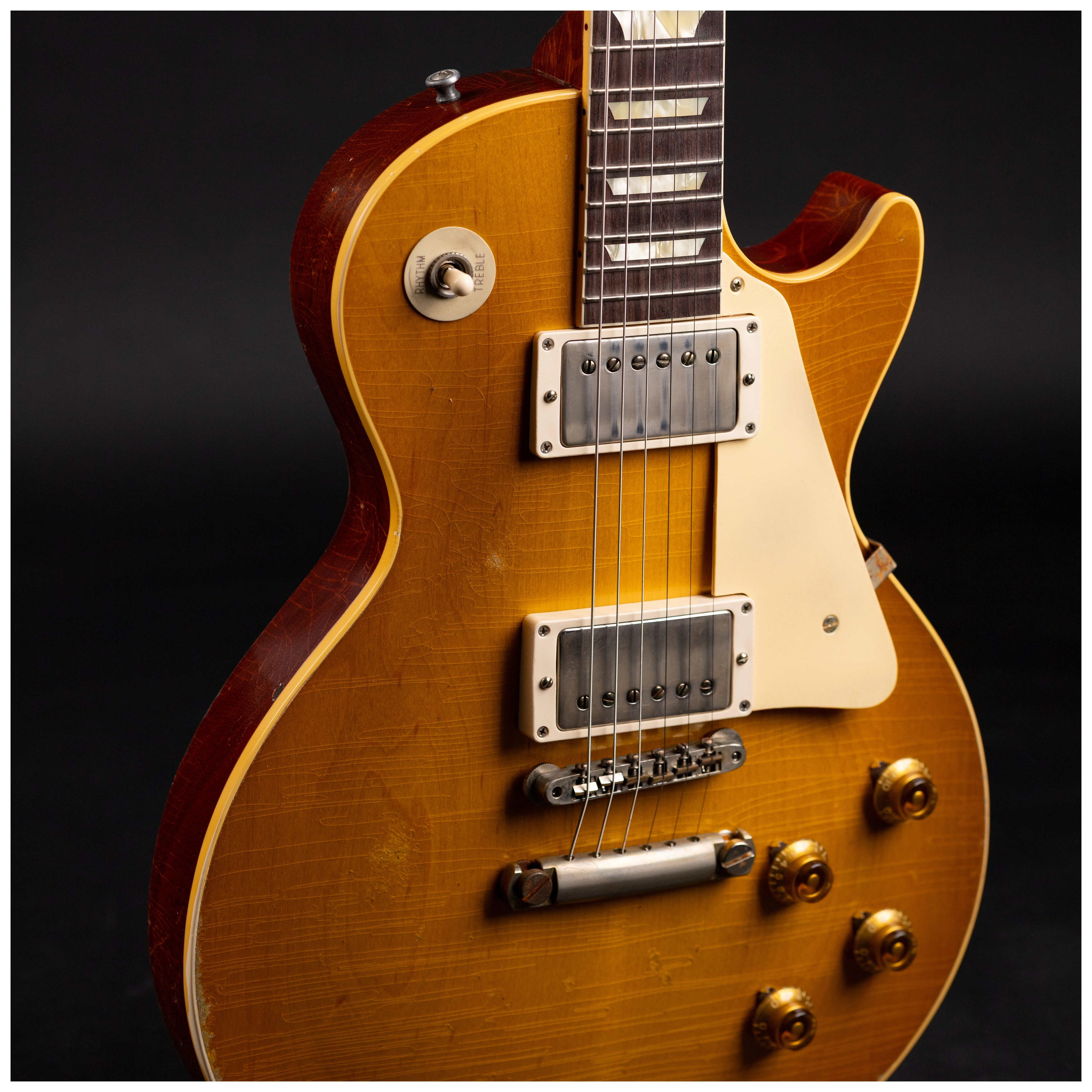 Gibson 1958 Les Paul Standard Reissue Heavy Aged Lemon Burst Murphy Lab #1 38