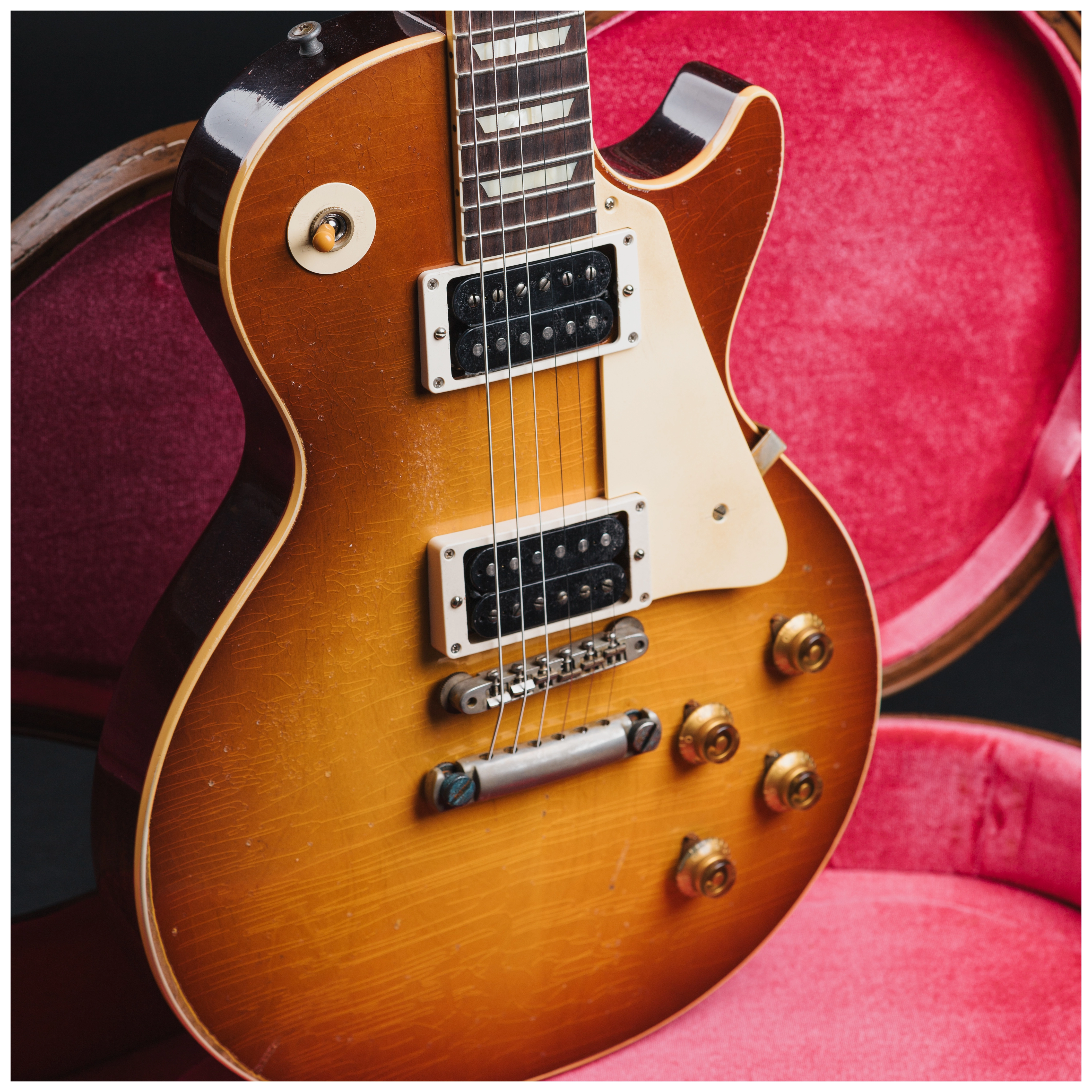 Gibson 1958 Les Paul Standard Reissue Figured Top BOTB Page 153 Murphy Lab #85225 34