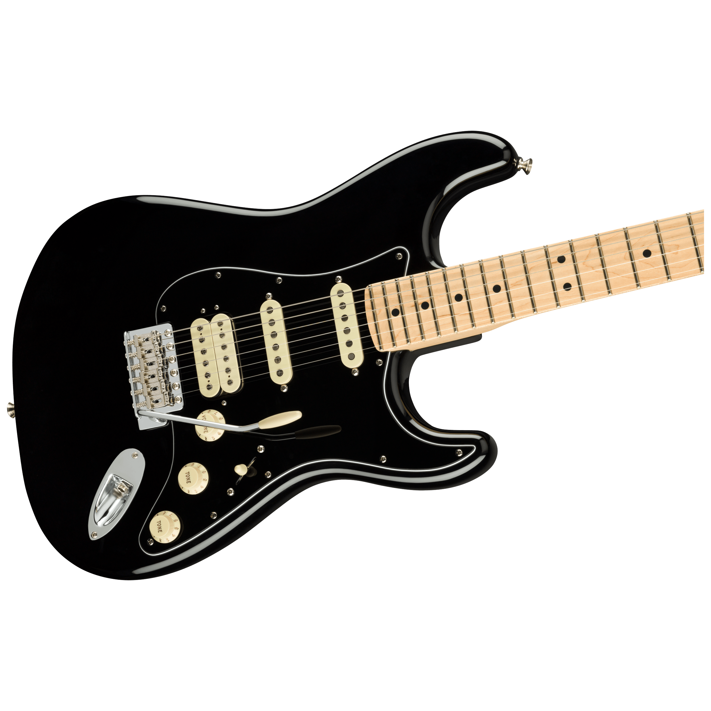 Fender American Performer Stratocaster HSS MN BK 4