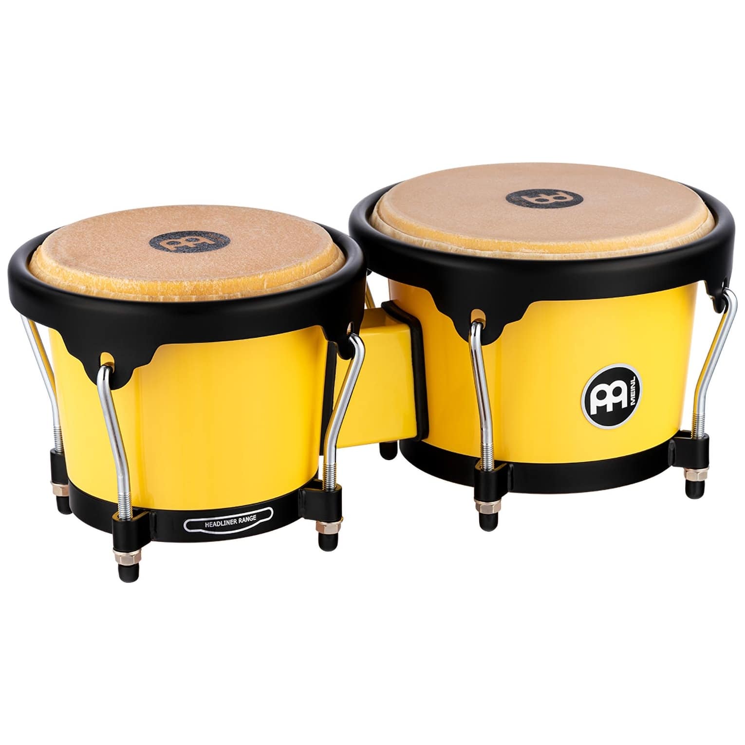 Meinl Percussion HB50IY Journey Series Bongo, Illuminating Yellow