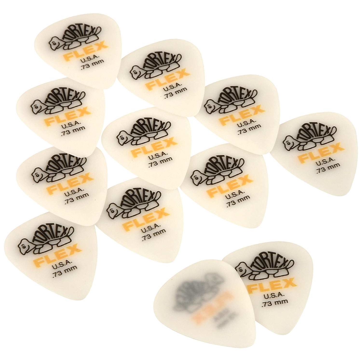 Dunlop - Dunlop Tortex Flex Picks 0.73 12 Stück