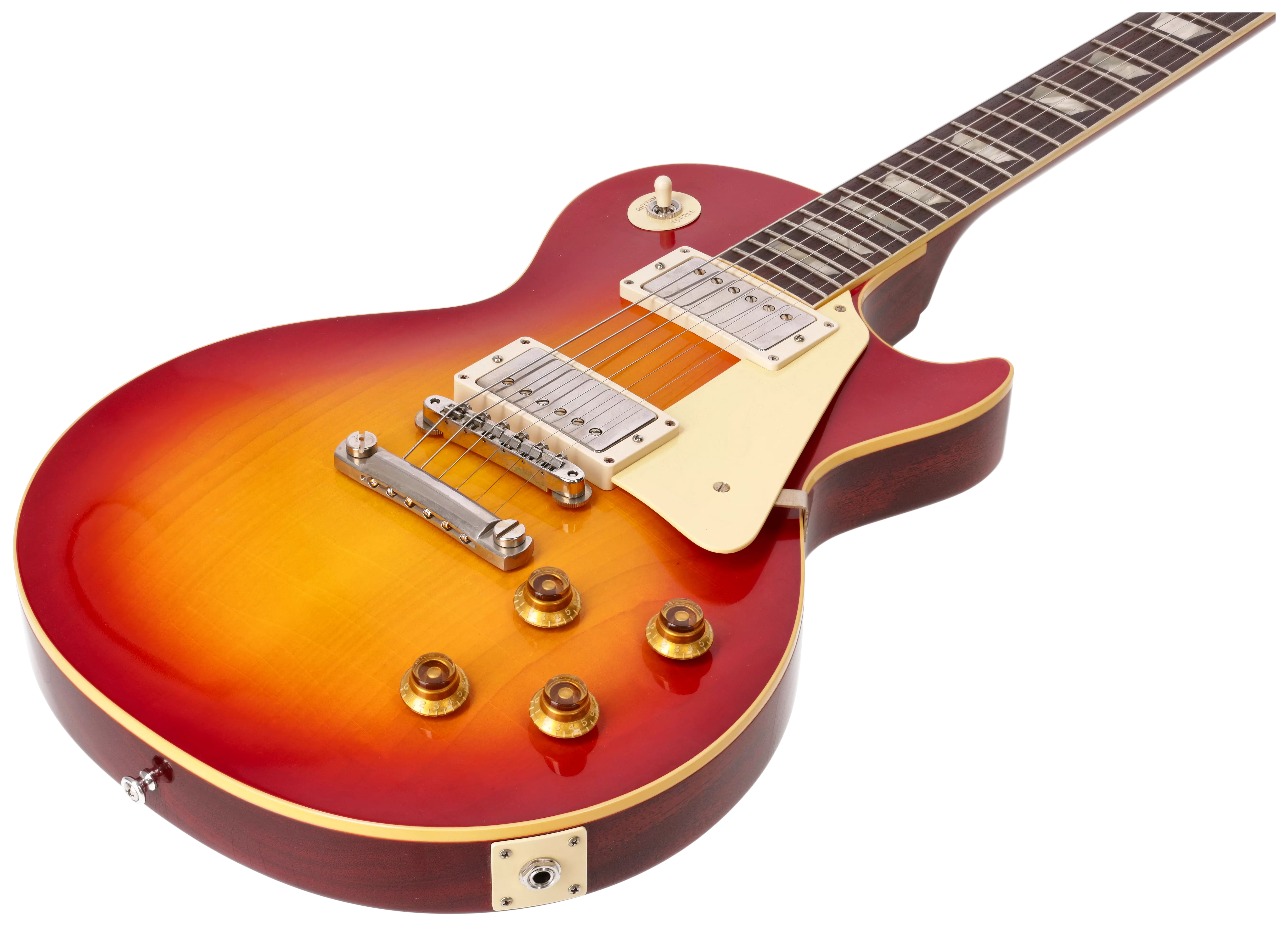 Gibson 1958 Les Paul Standard Reissue Ultra Light Aged Washed Cherry Sunburst Murphy Lab #1 4