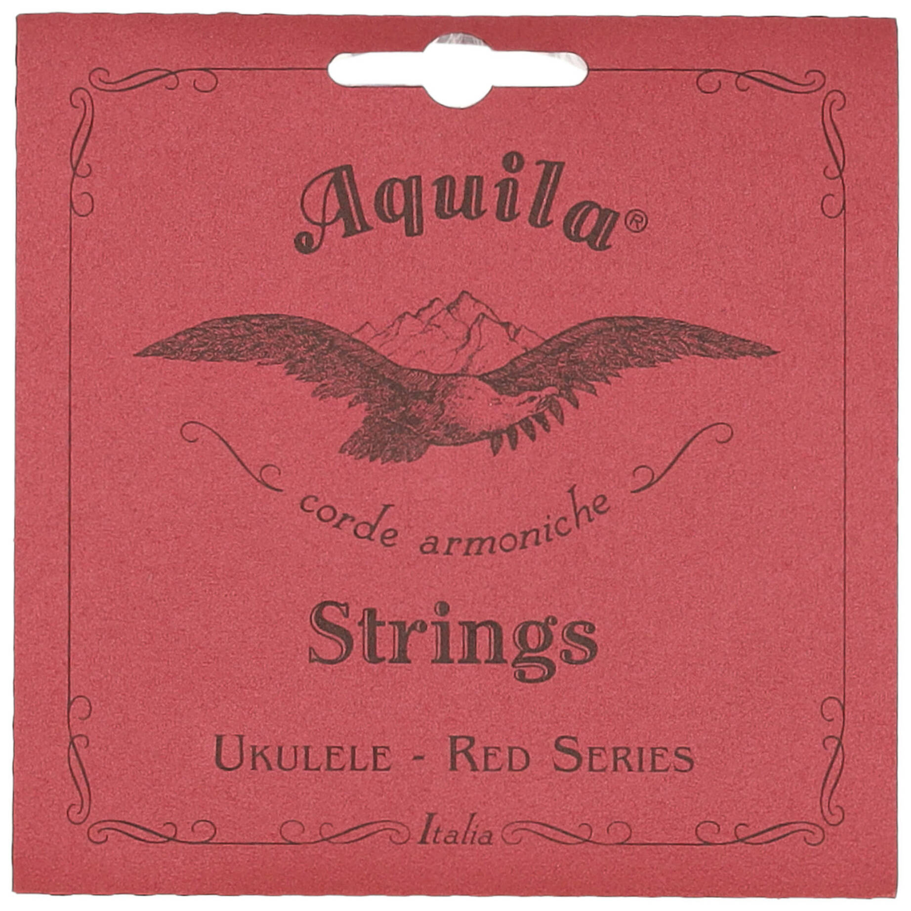 Aquila Corde Armoniche Ukulelen Strings - 86U - Red Series Konzert Set