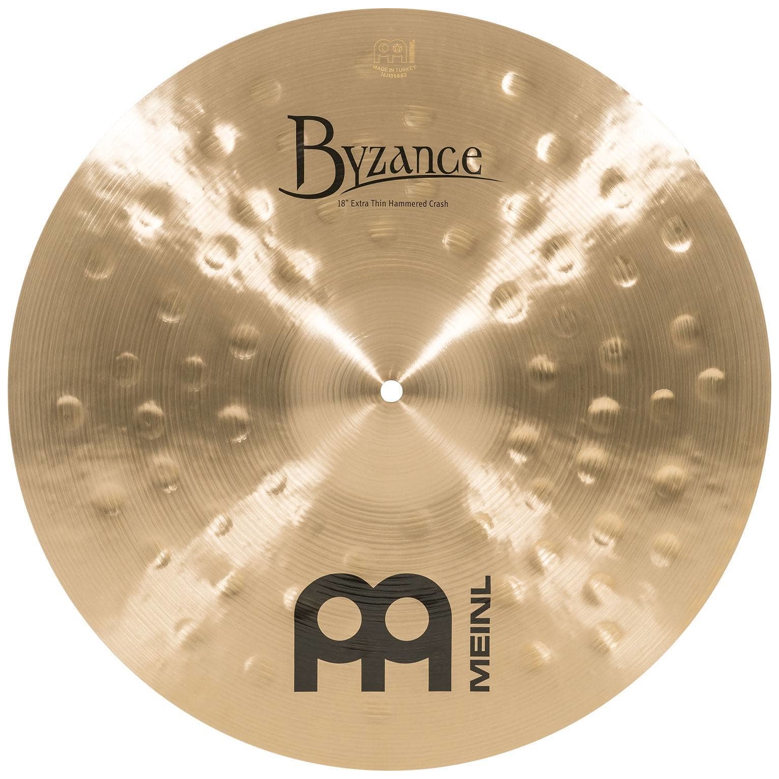 Meinl Cymbals - Meinl Cymbals B18ETHC - 18 Byzance Traditional Extra Thin Hammered Crash