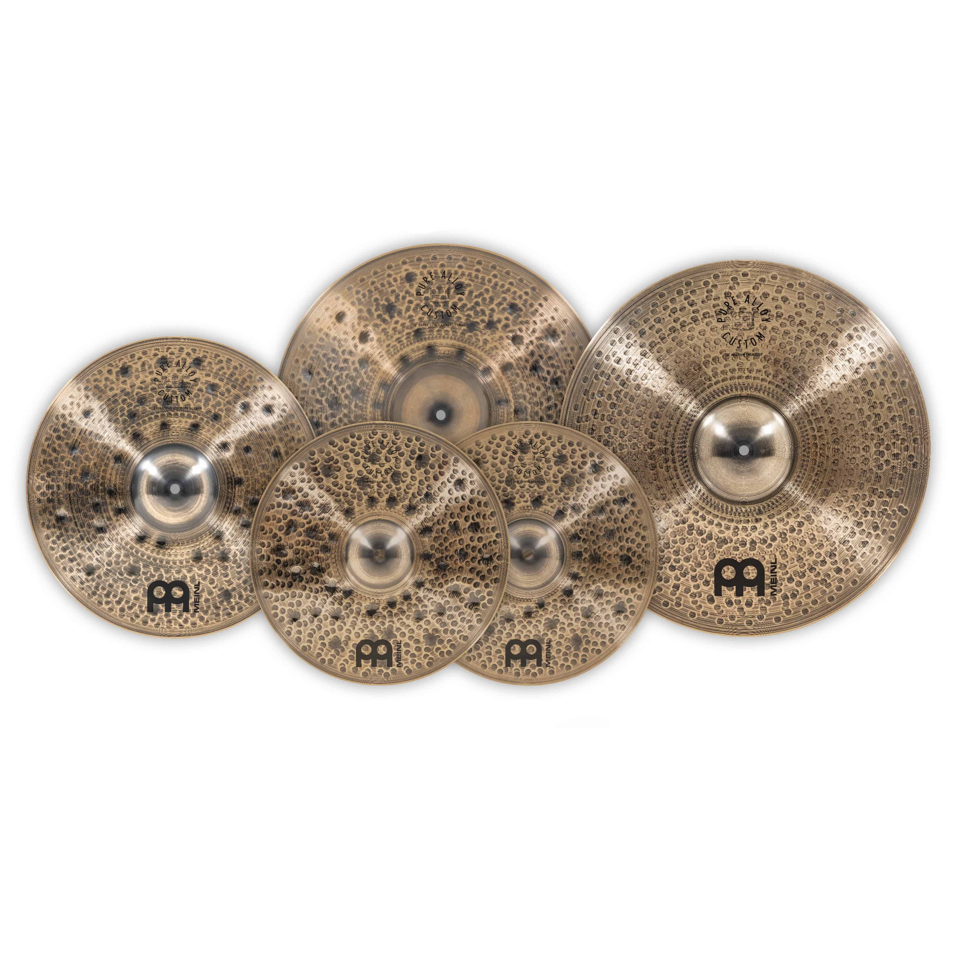 Meinl Cymbals PAC-CS2 - Pure Alloy Custom Expanded Cymbal Set 1