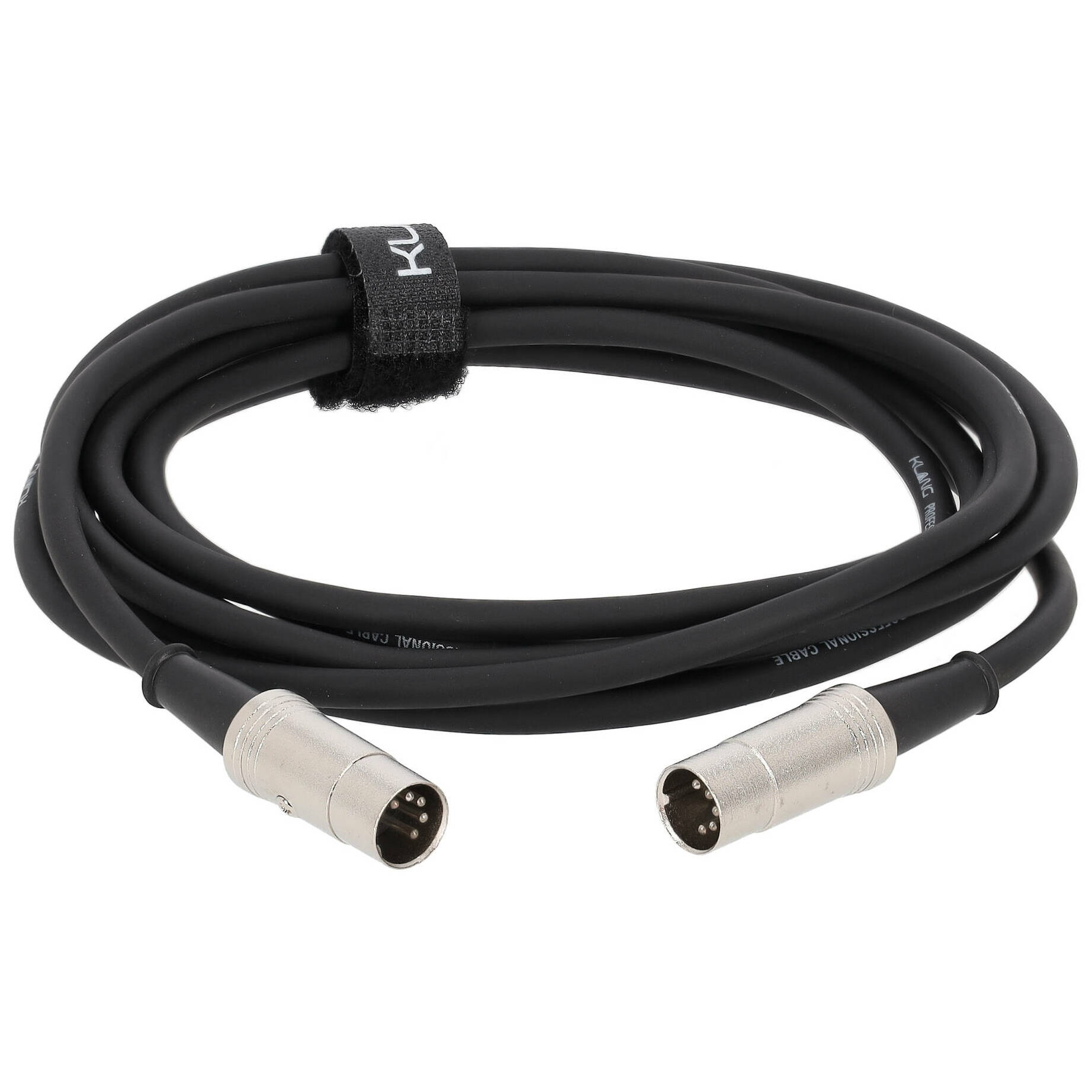 Klang MIDI-Kabel, 3 Meter Metallstecker 1