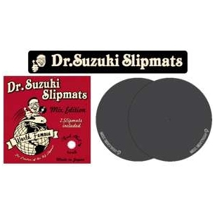 Tablecloth Dr.Suzuki Slipmats Mix Edition black