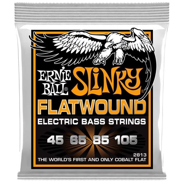 Ernie Ball 2813 - Slinky Flatwound - Bass