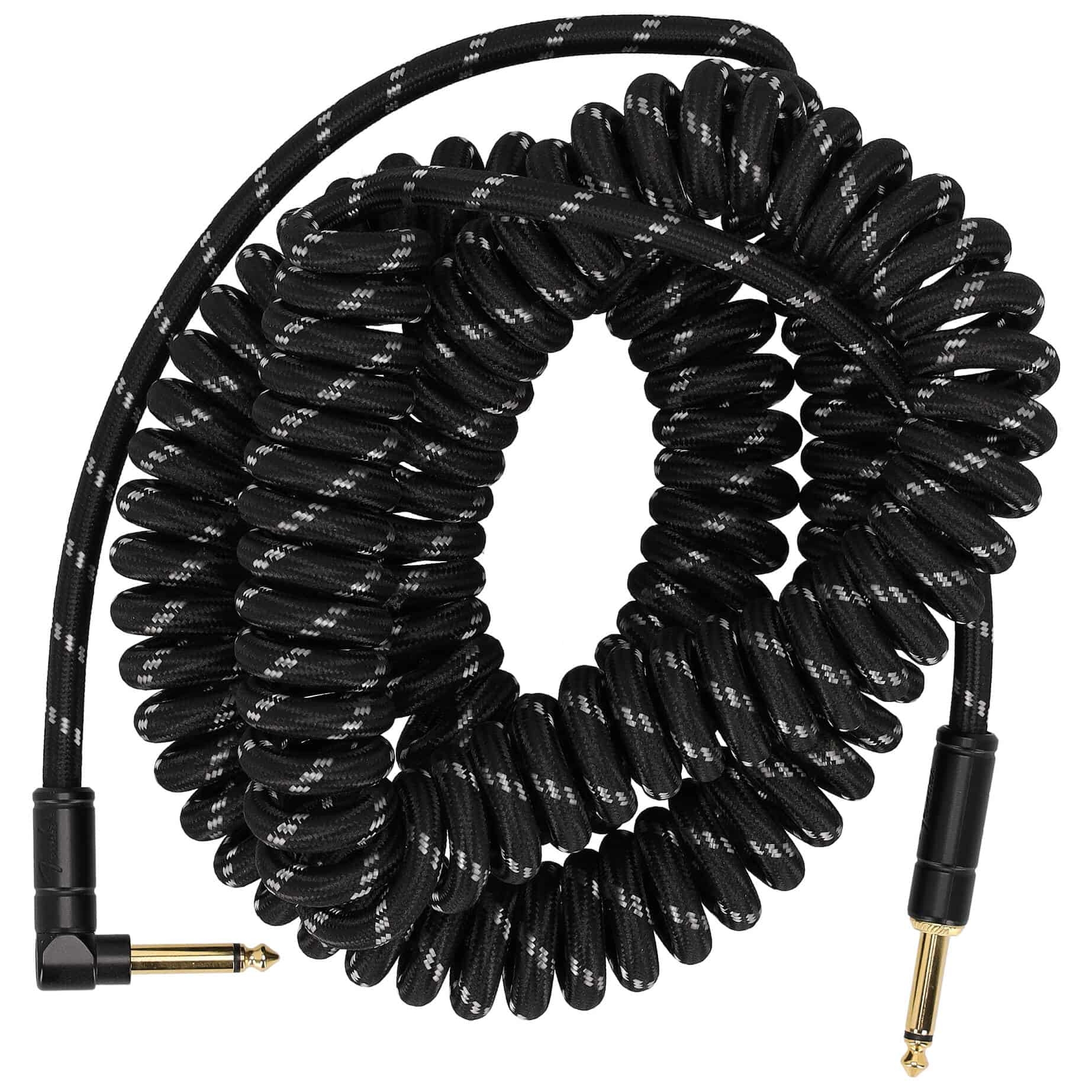 Fender Deluxe Series Instrumentenkabel - Coil Cable - 9 Meter - Black Tweed