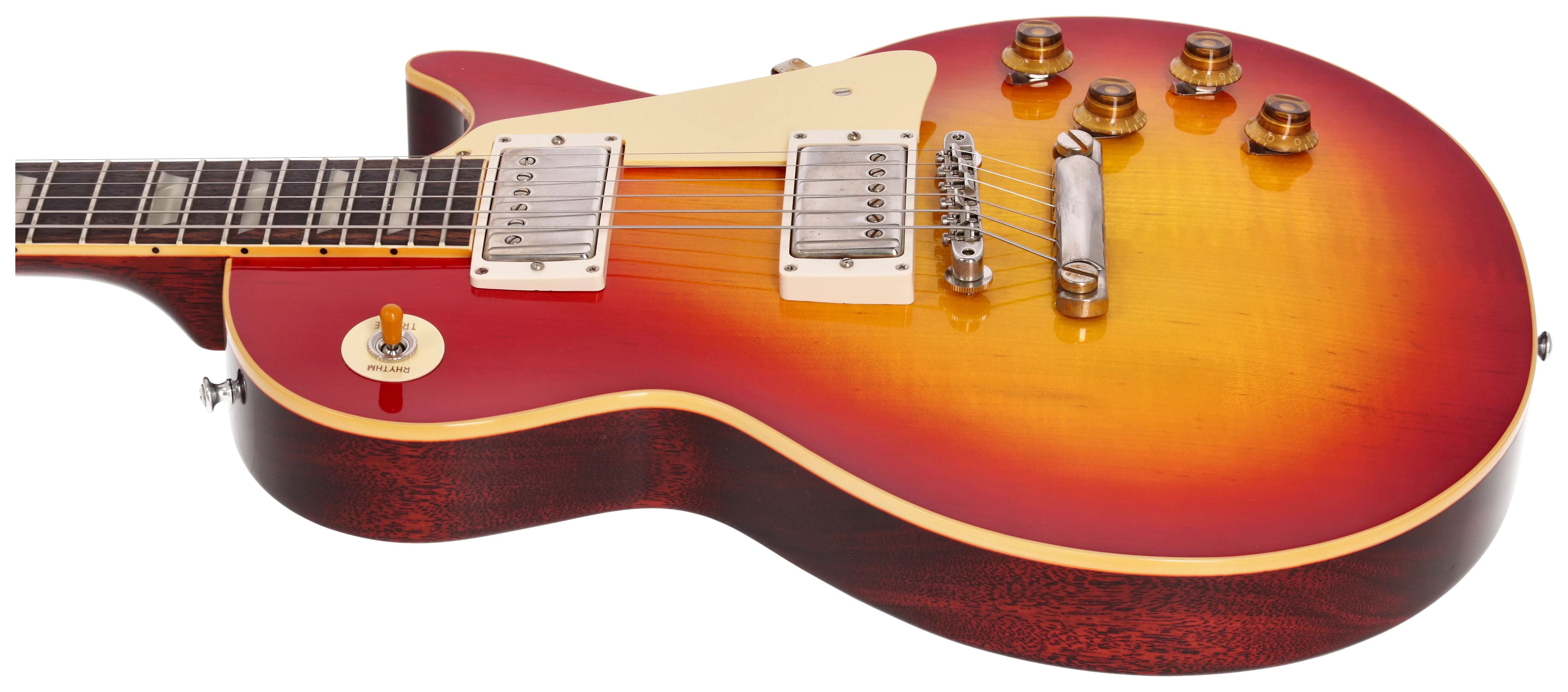 Gibson 1958 Les Paul Standard Reissue VOS Washed Cherry Sunburst #4 5