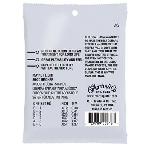 Martin - Martin MA-140T 012-054 - 1