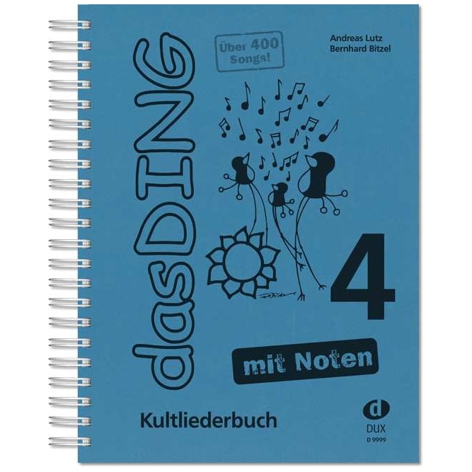 Edition DUX Das Ding 4 - Kultliederbuch - Mit Noten