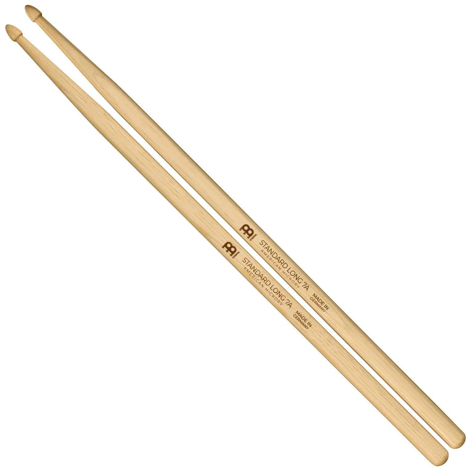 Meinl Stick Brush - Meinl Stick Brush SB121 - Standard Long 7A Drumstick American Hickory