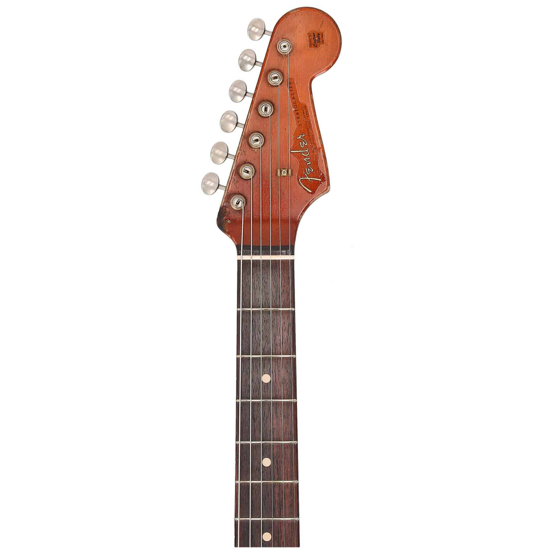 Fender Custom Shop 1963 Stratocaster Heavy Relic Masterbuilt Dale Wilson RW 3TSB 5