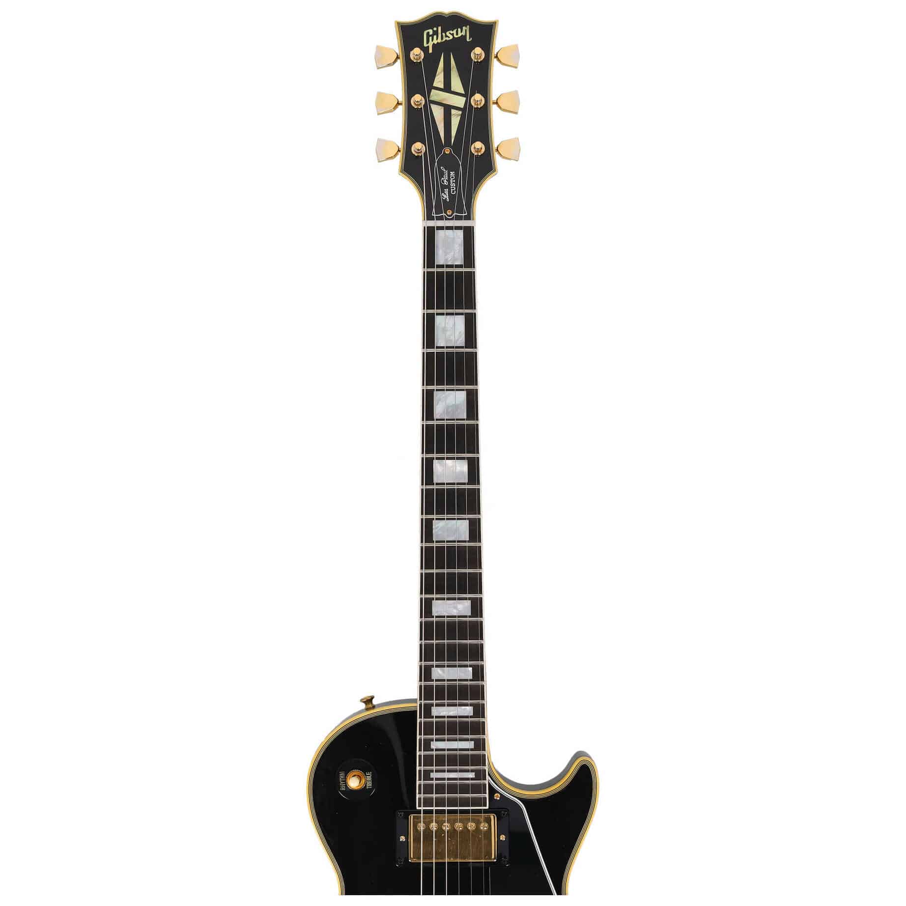 Gibson 1968 Les Paul Custom Reissue Ultra Light Aged Ebony Murphy Lab 17