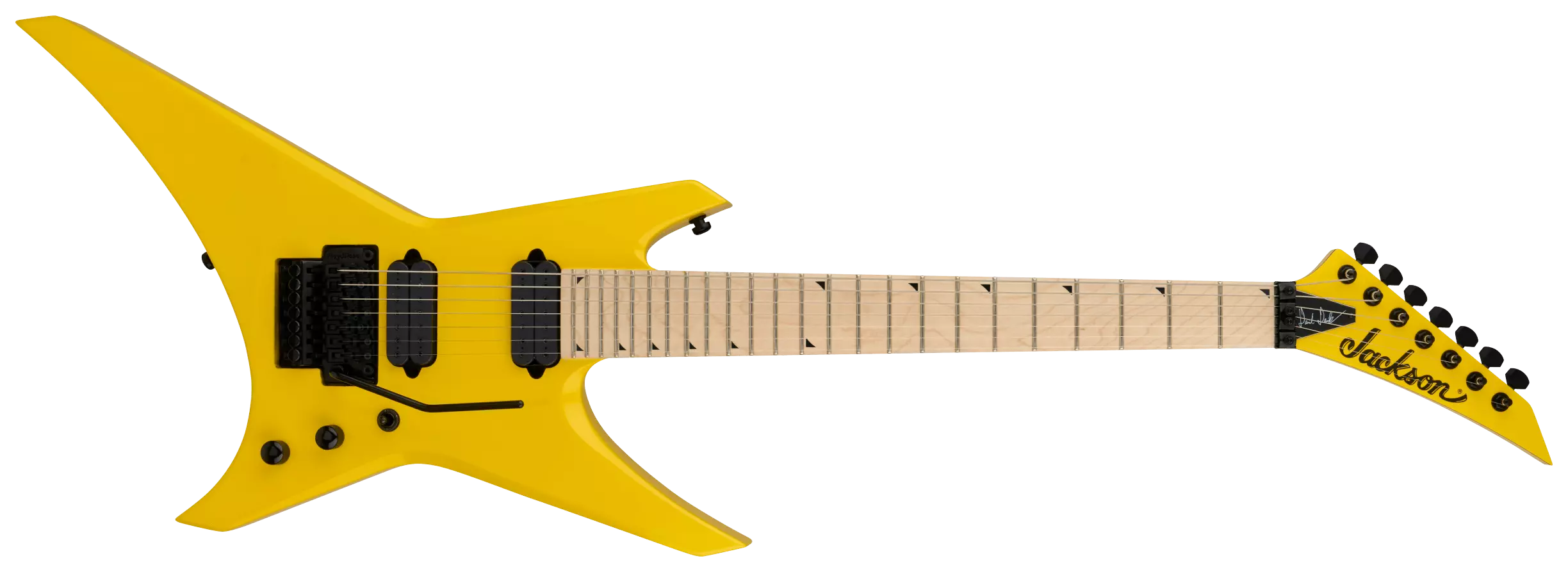 Jackson Pro Series Signature Dave Davidson Warrior WR7 Ferrari Yellow 5