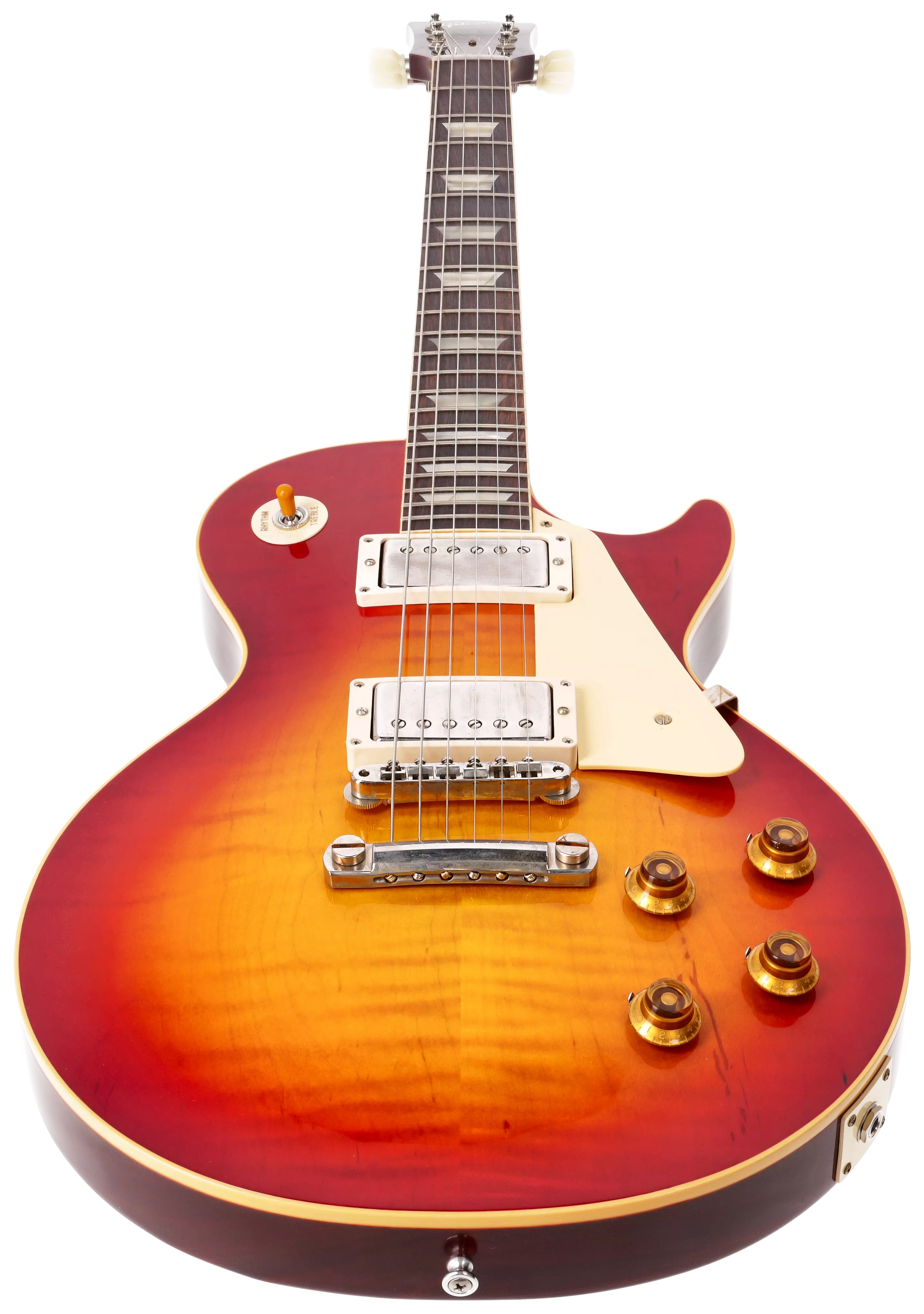 Gibson 1959 Les Paul Standard Reissue VOS Washed Cherry Sunburst #1 3