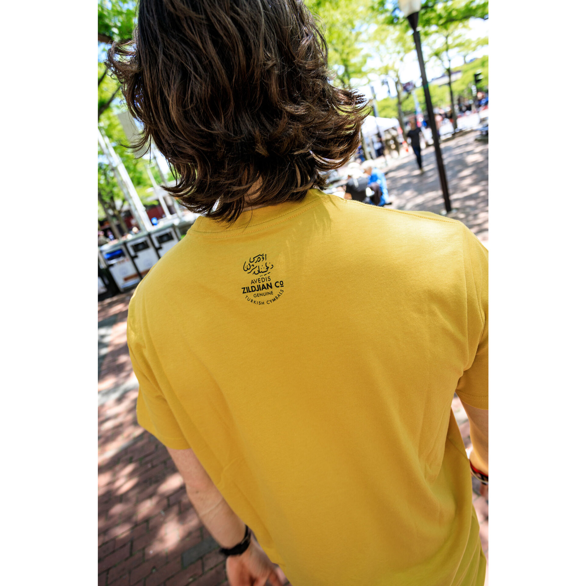 Zildjian ZIZATS0053 Classic Logo Tee L gold 5