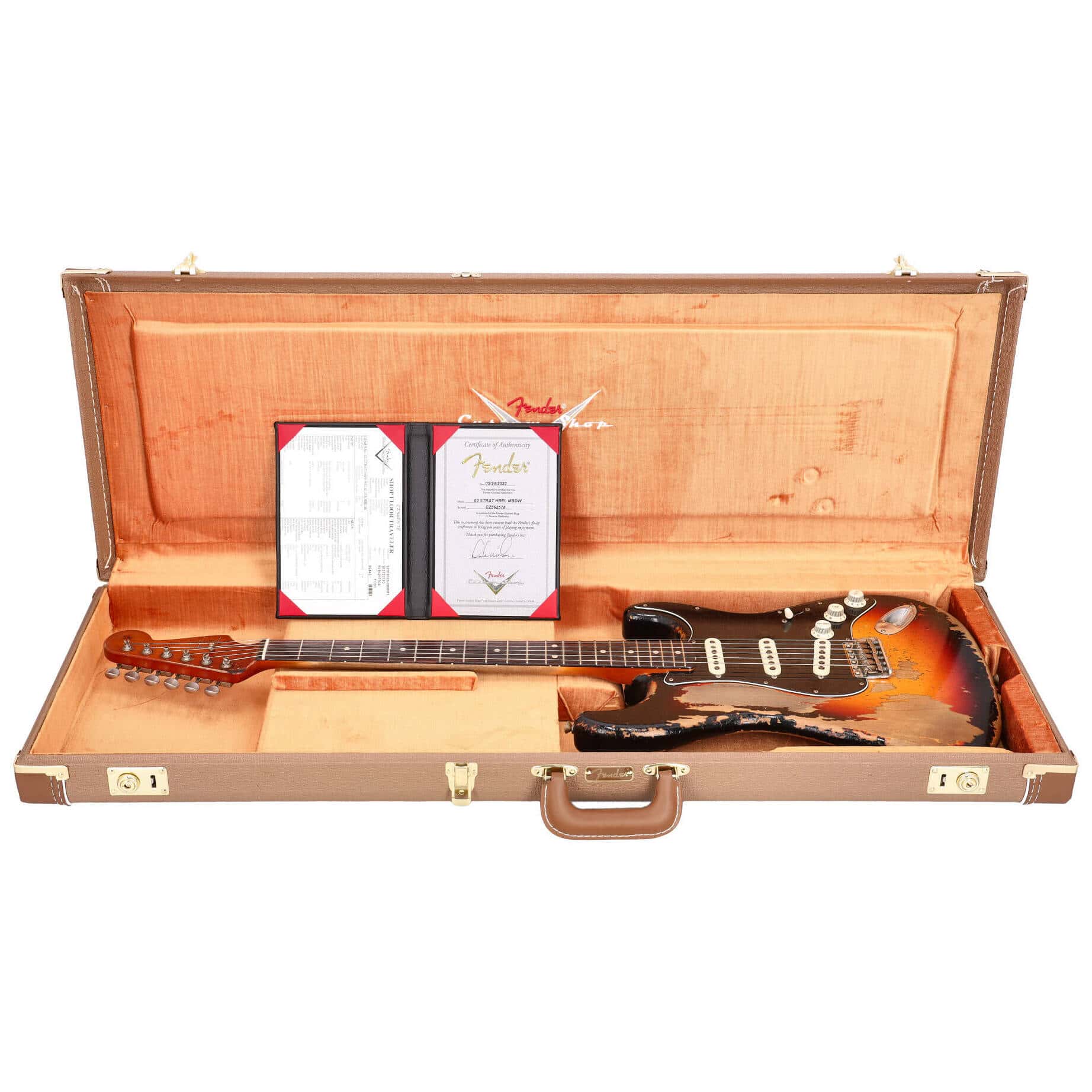 Fender Custom Shop 1963 Stratocaster Heavy Relic Masterbuilt Dale Wilson RW 3TSB 23