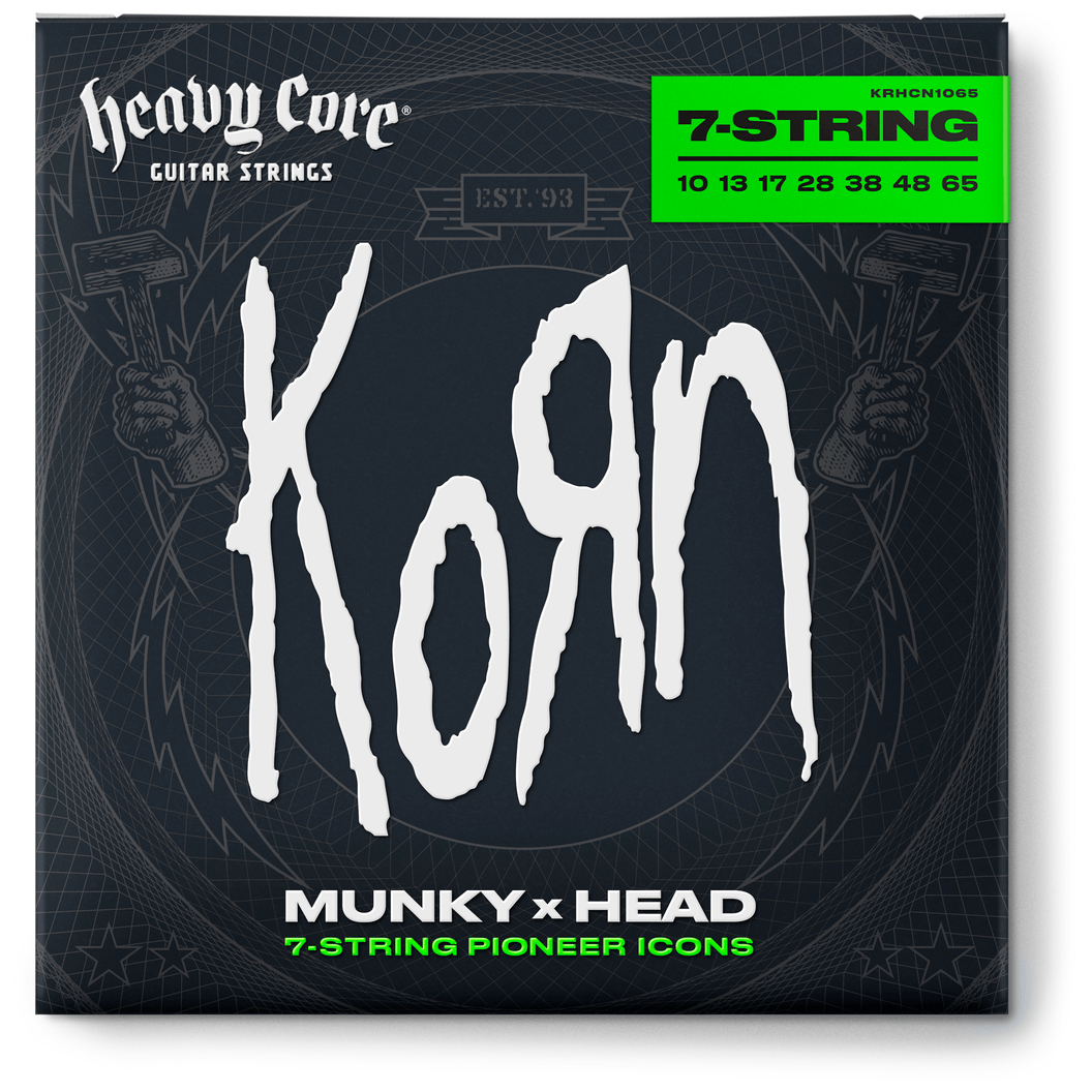 Dunlop CDU KRHCN1065 Korn Heavy Core  |  010-65 7String