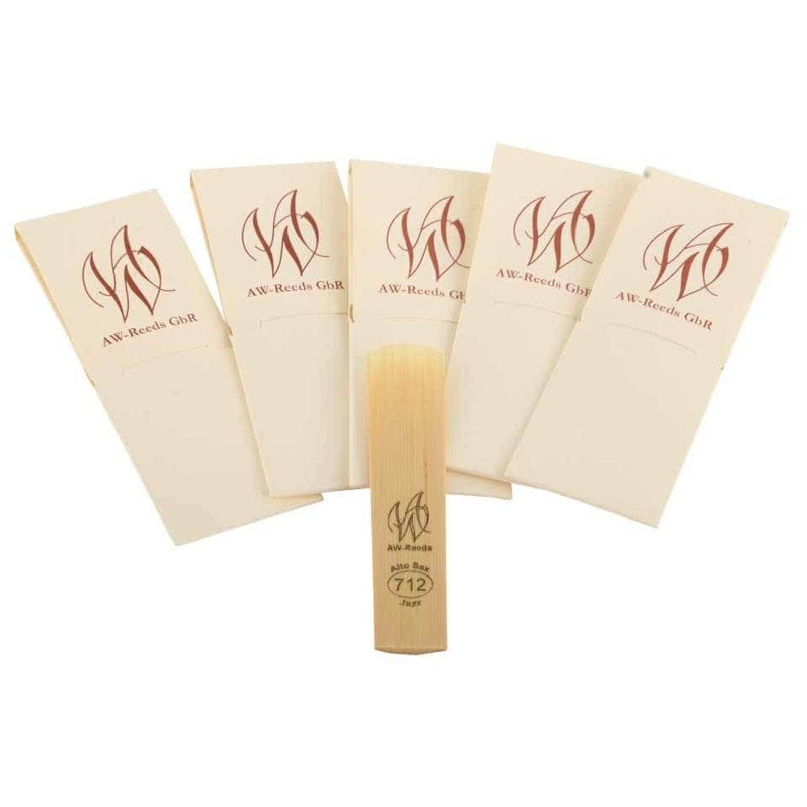 AW Reeds 712 1,5 Altsaxophon 5er Pack - Blätter