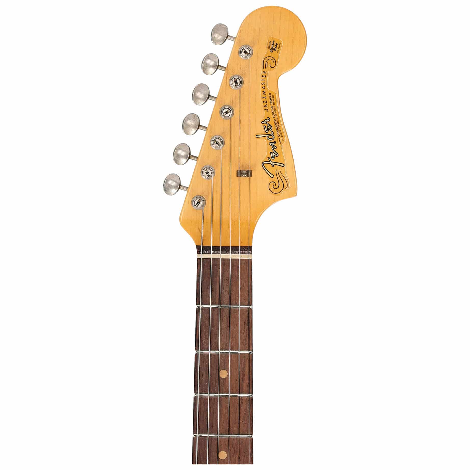 Fender Custom Shop 1962 Jazzmaster Journeyman Relic Aged 3-Color Sunburst 5