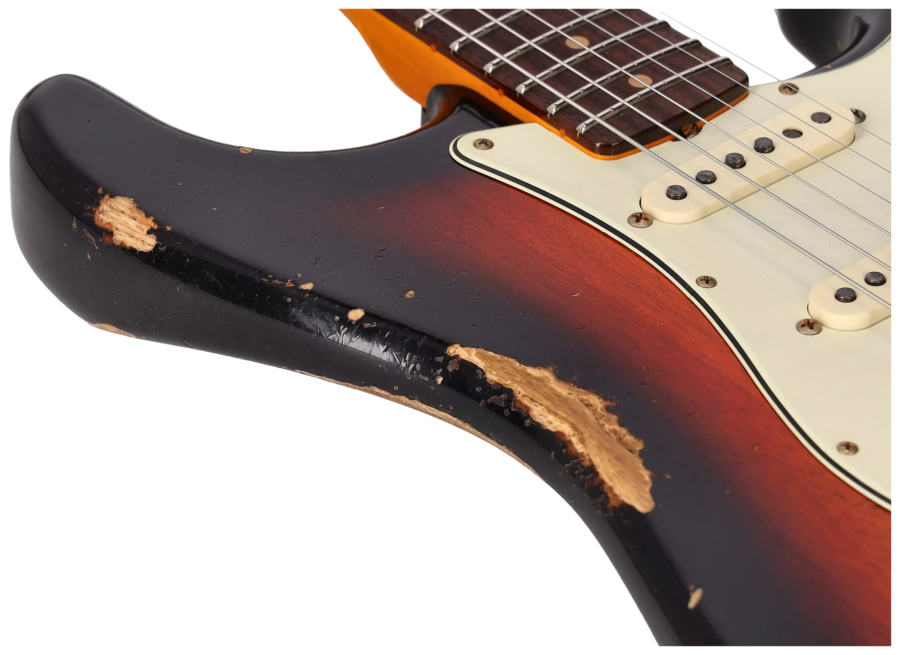 Fender LTD Custom Shop Roasted 62 Stratocaster Heavy Relic Faded Aged 3-Color Sunburst #1 9