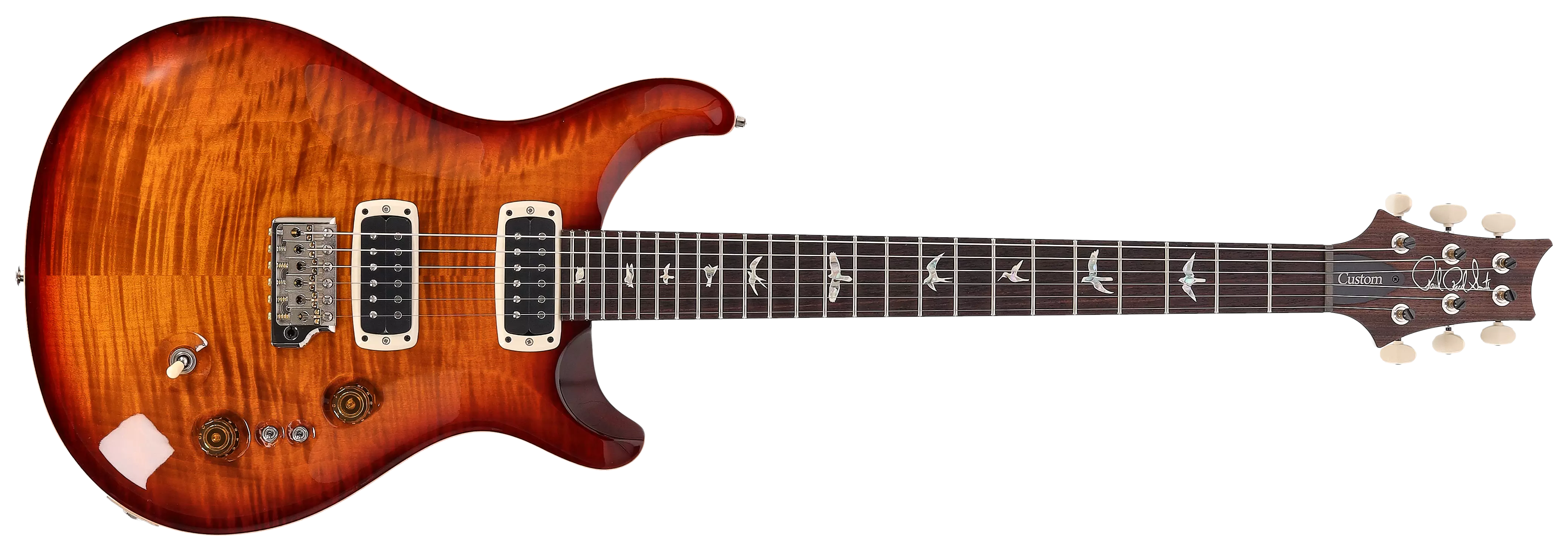 PRS Custom 24-08 Dark Cherry Sunburst # 1