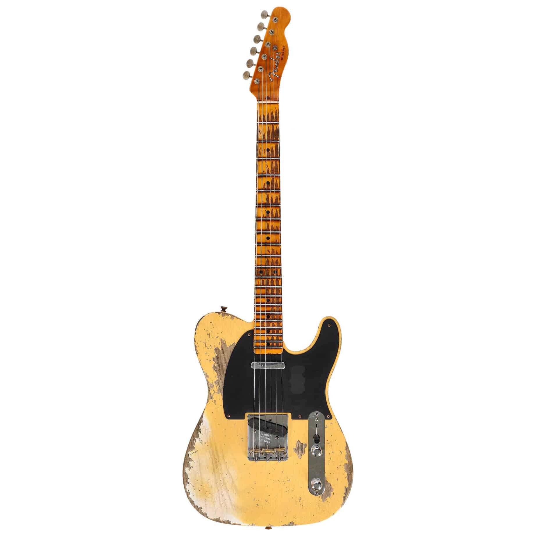 Fender LTD Custom Shop 53 Telecaster Super Heavy Relic Aged Nocaster Blonde #1