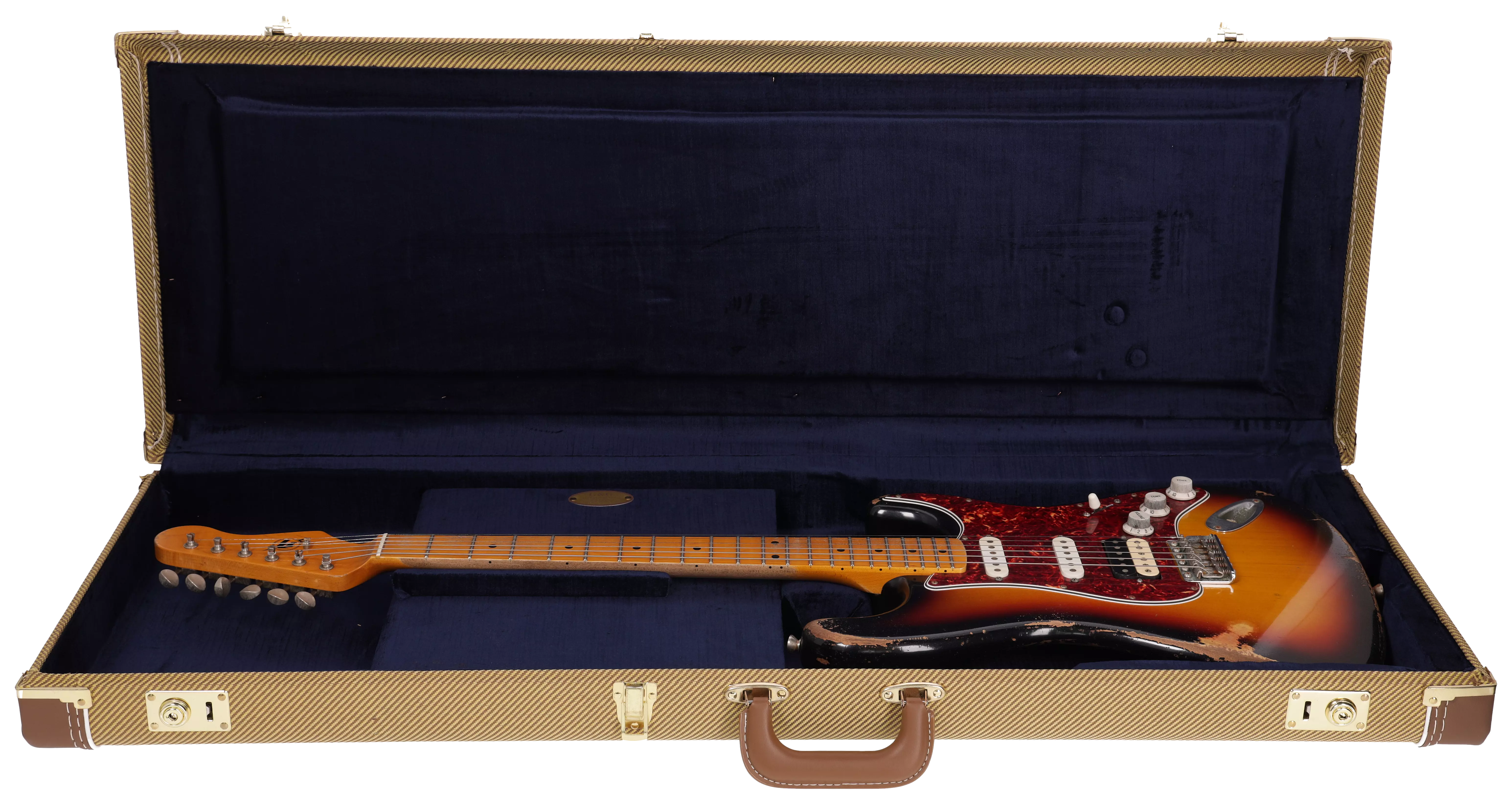 Rock N Roll Relics Blackmore Model HSS 3TS Heavy Aged #3 16