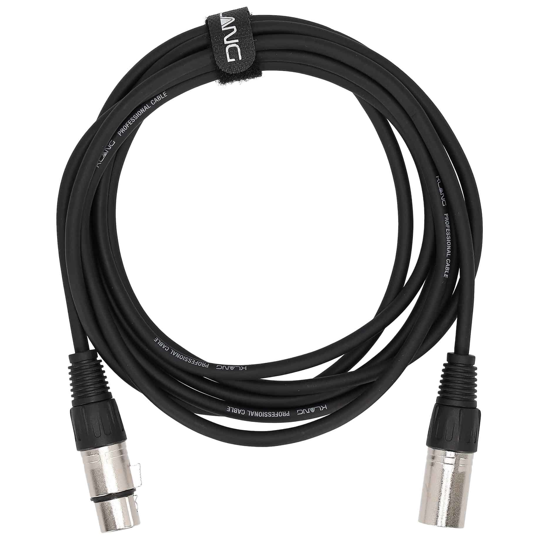 Klang - Klang Mikrofonkabel ECO, 3 Meter XLR male - XLR female