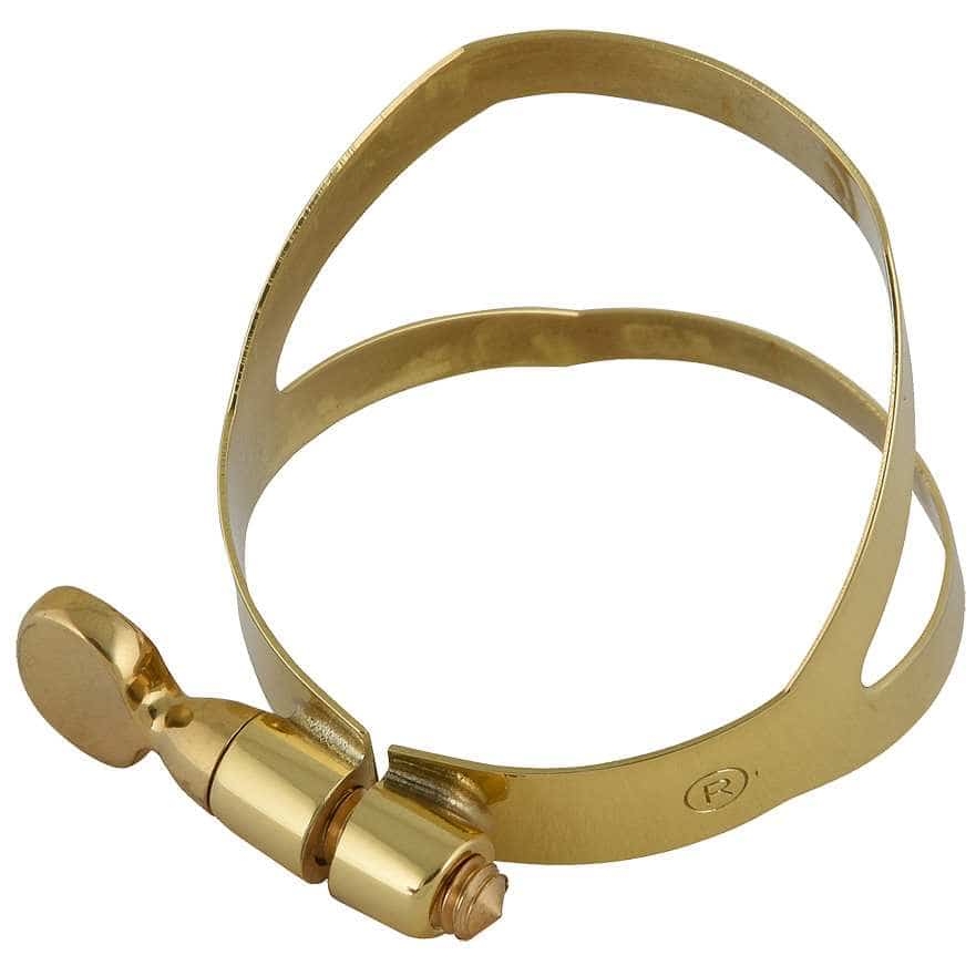 Selmer - Selmer SMB14NL Blattschraube Original Für Baritonsaxophonmundstück Kautschuk - Goldlack - 1