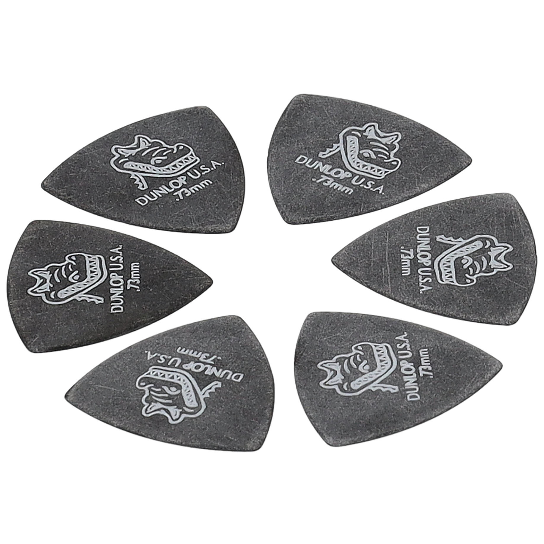Dunlop - Dunlop Gator Grip Small Triangle Picks Player Pack 0,73 mm