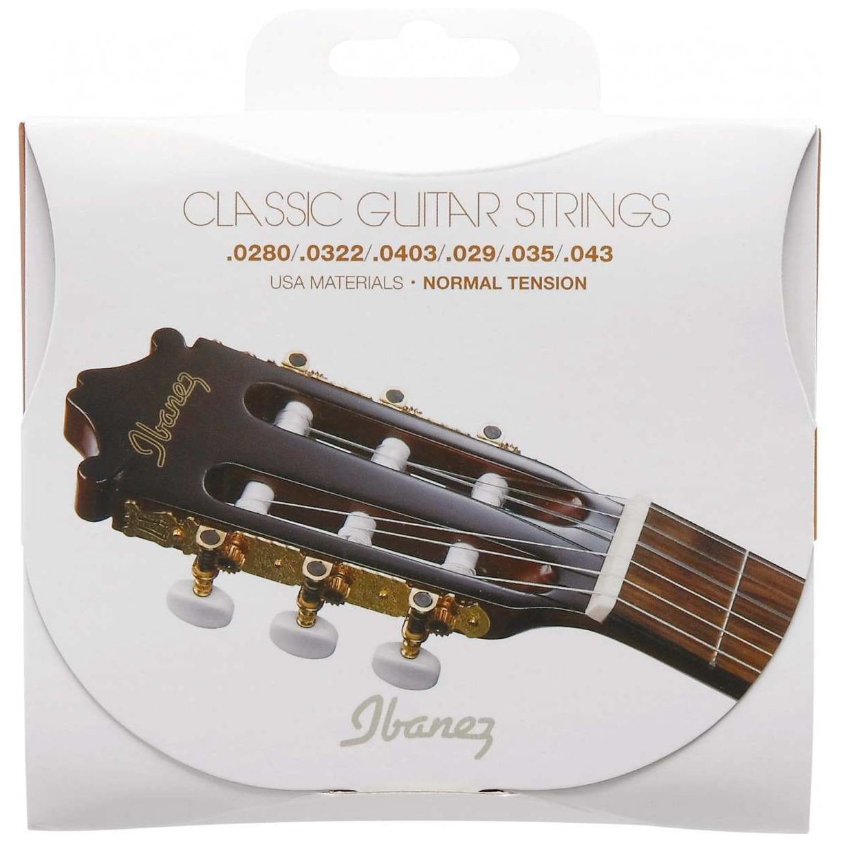 Ibanez ICLS6NT Classic Guitar Strings Normal Tension | 028-043