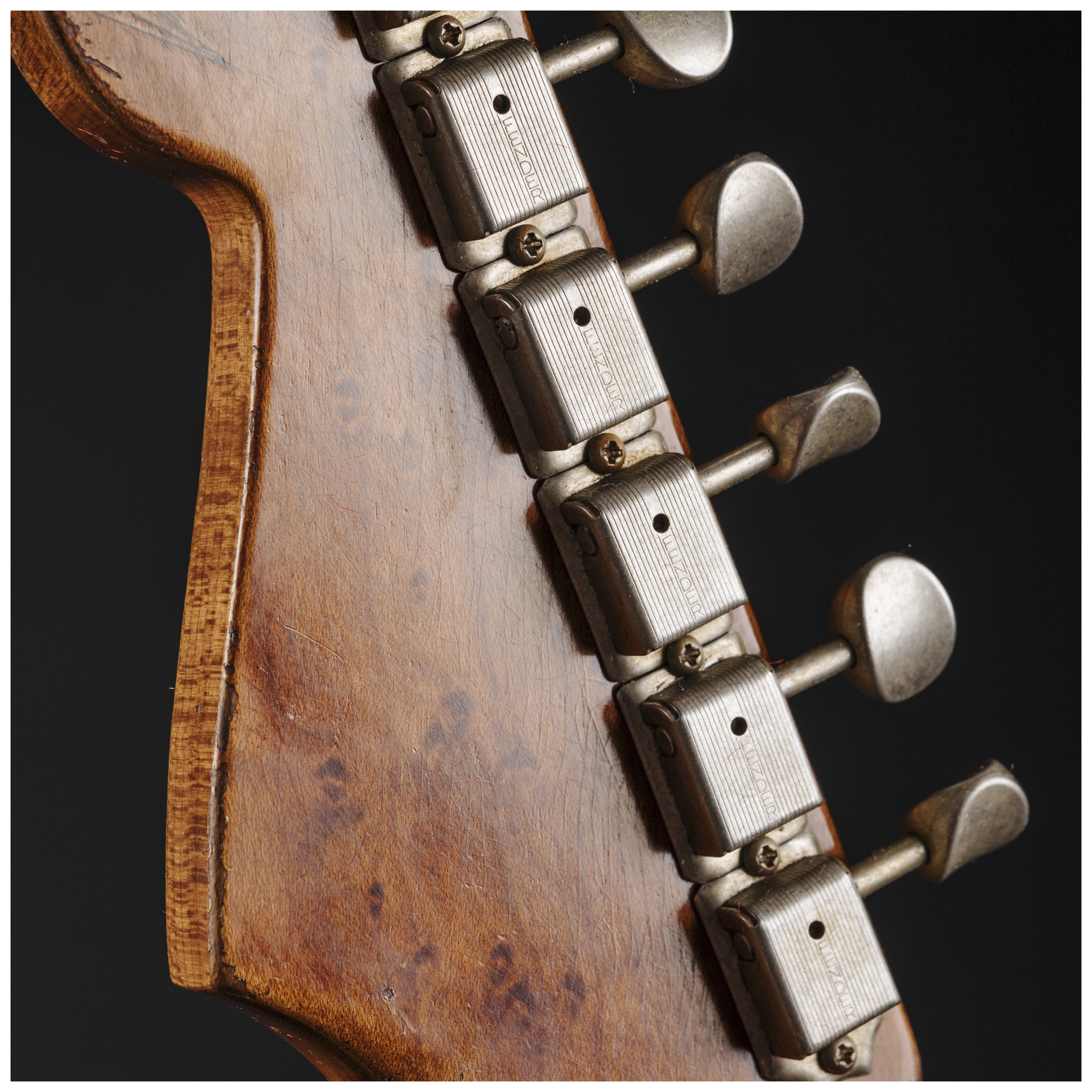 Fender Custom Shop 50´s Stratocaster HVYREL BLK over VB MBAH #R147632 26